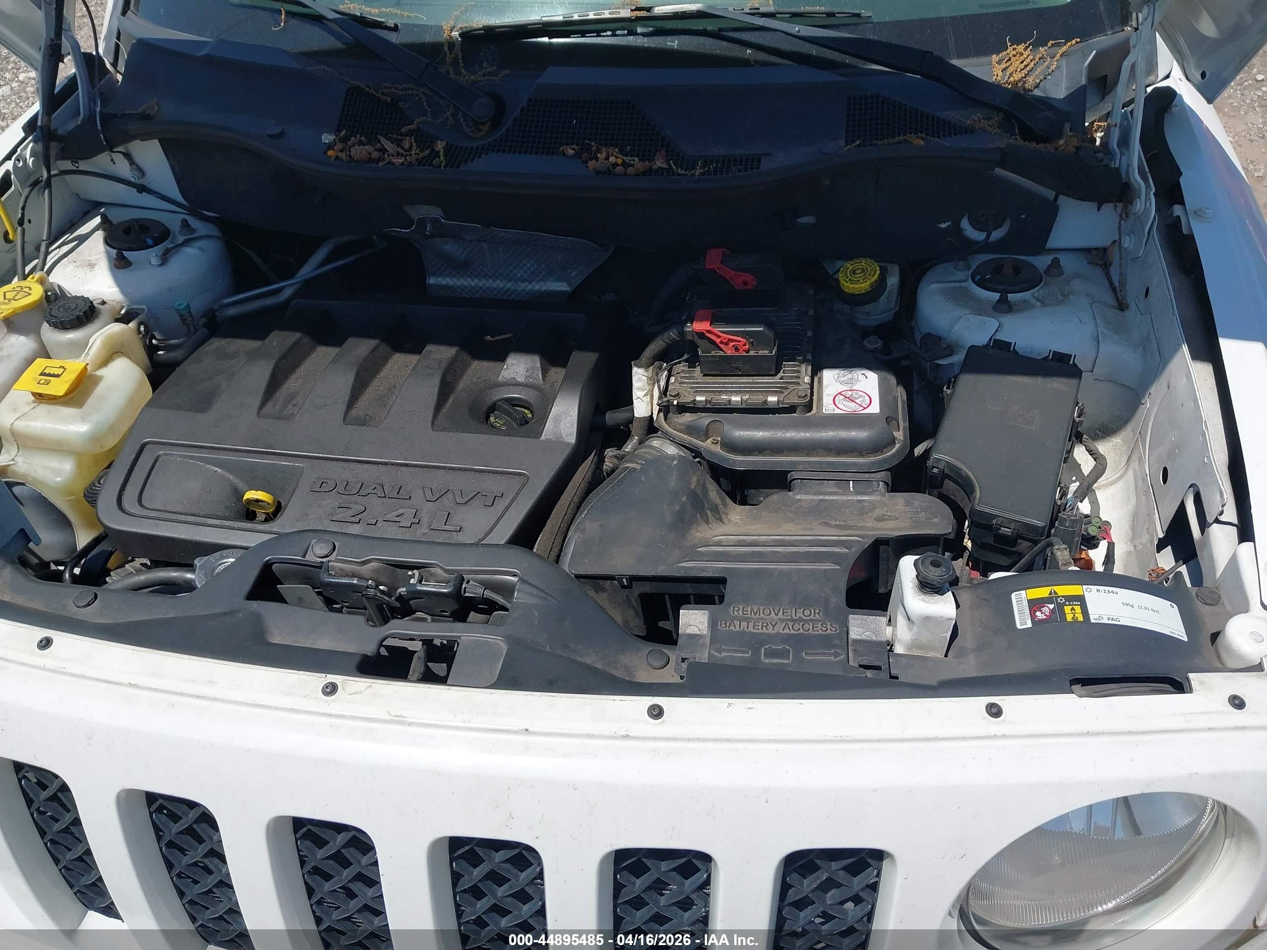 2016 Jeep Patriot Sport White vin: 1C4NJRBB4GD573279