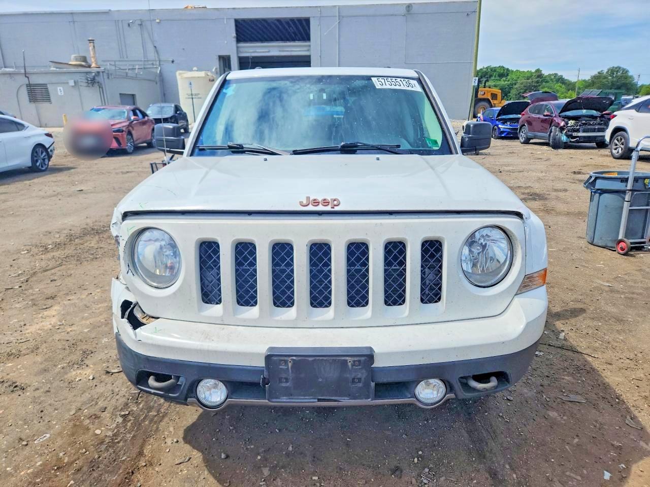 2017 Jeep Patriot Sport White vin: 1C4NJRBB4HD190430