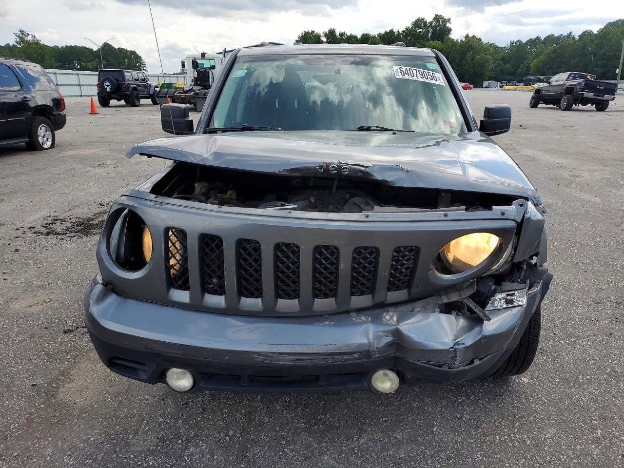 2012 Jeep Patriot Sport Gray vin: 1C4NJRBB5CD569638