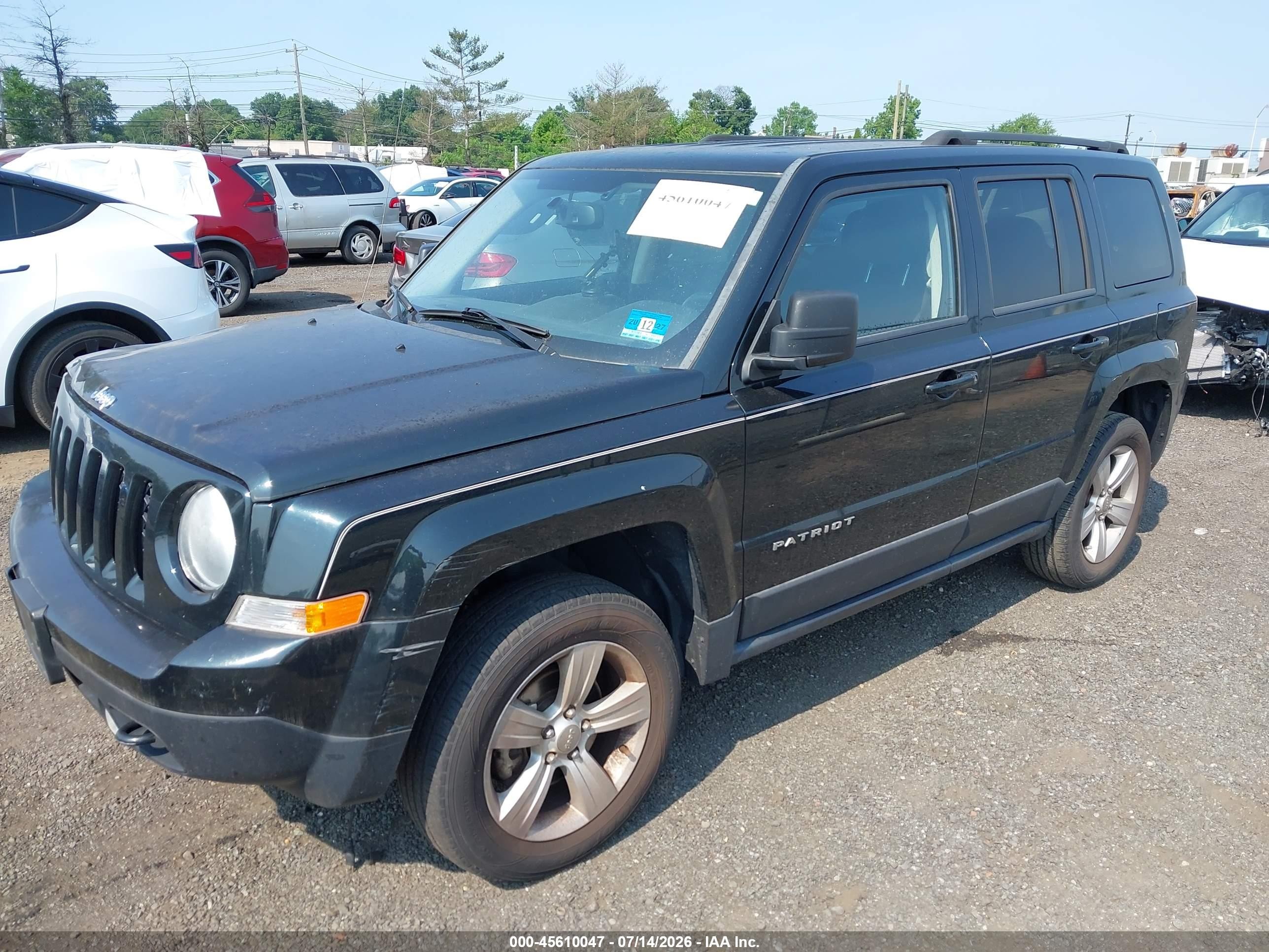 2013 Jeep Patriot Sport Black vin: 1C4NJRBB5DD186266