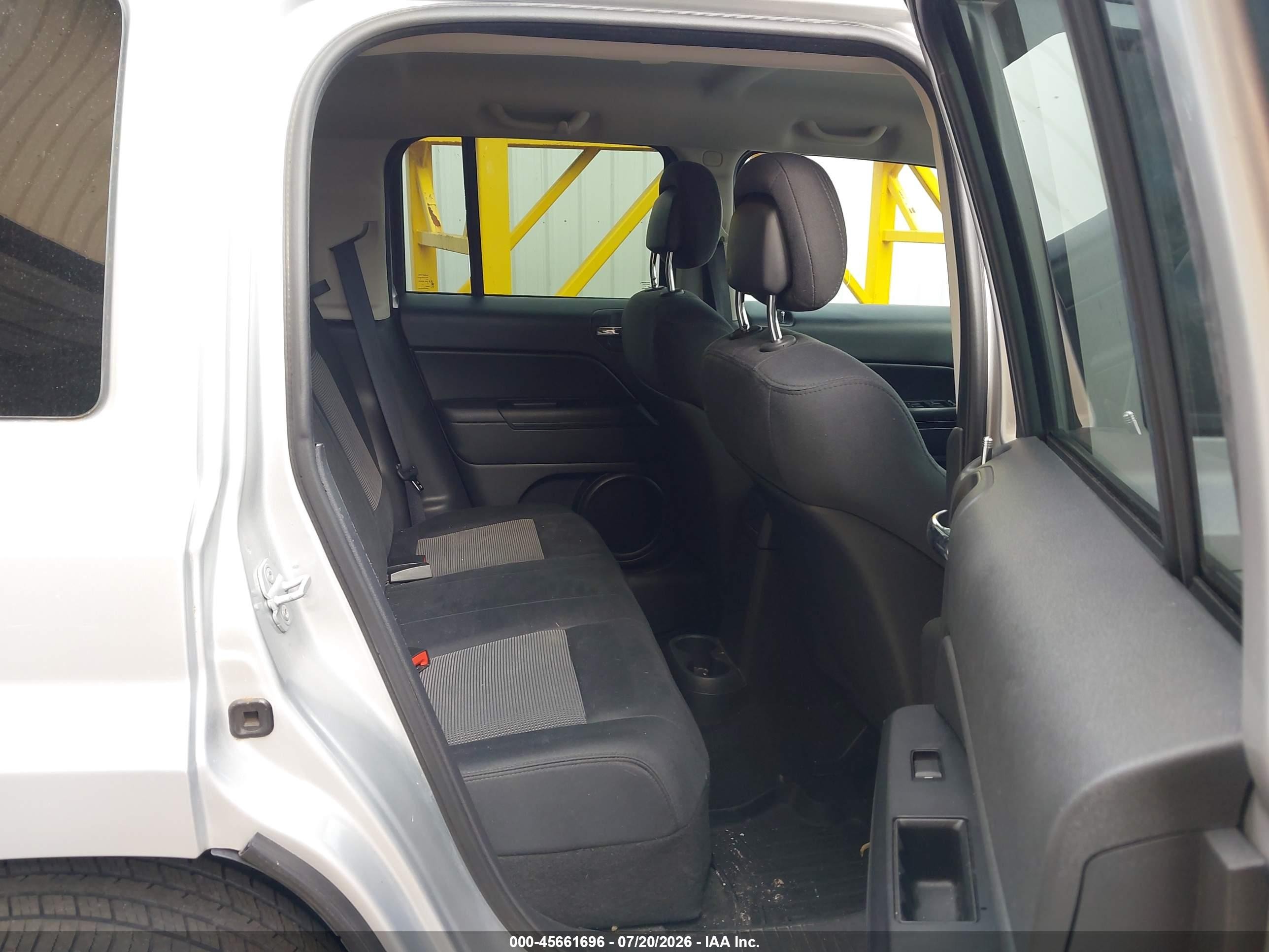 2013 Jeep Patriot Sport Silver vin: 1C4NJRBB5DD228600
