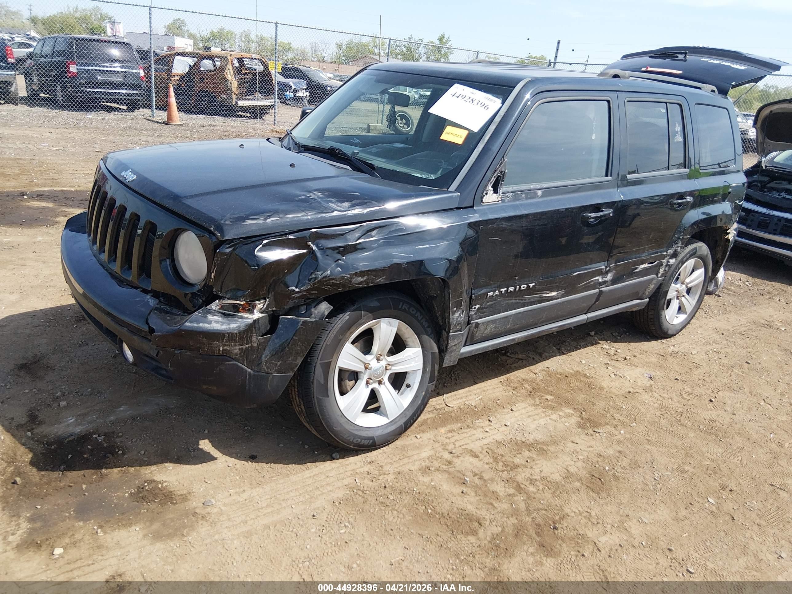 2013 Jeep Patriot Sport Black vin: 1C4NJRBB5DD248507