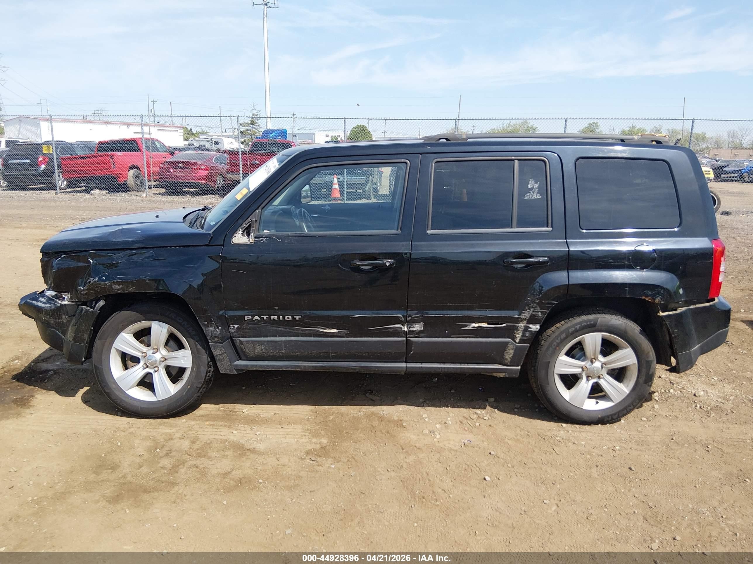 2013 Jeep Patriot Sport Black vin: 1C4NJRBB5DD248507