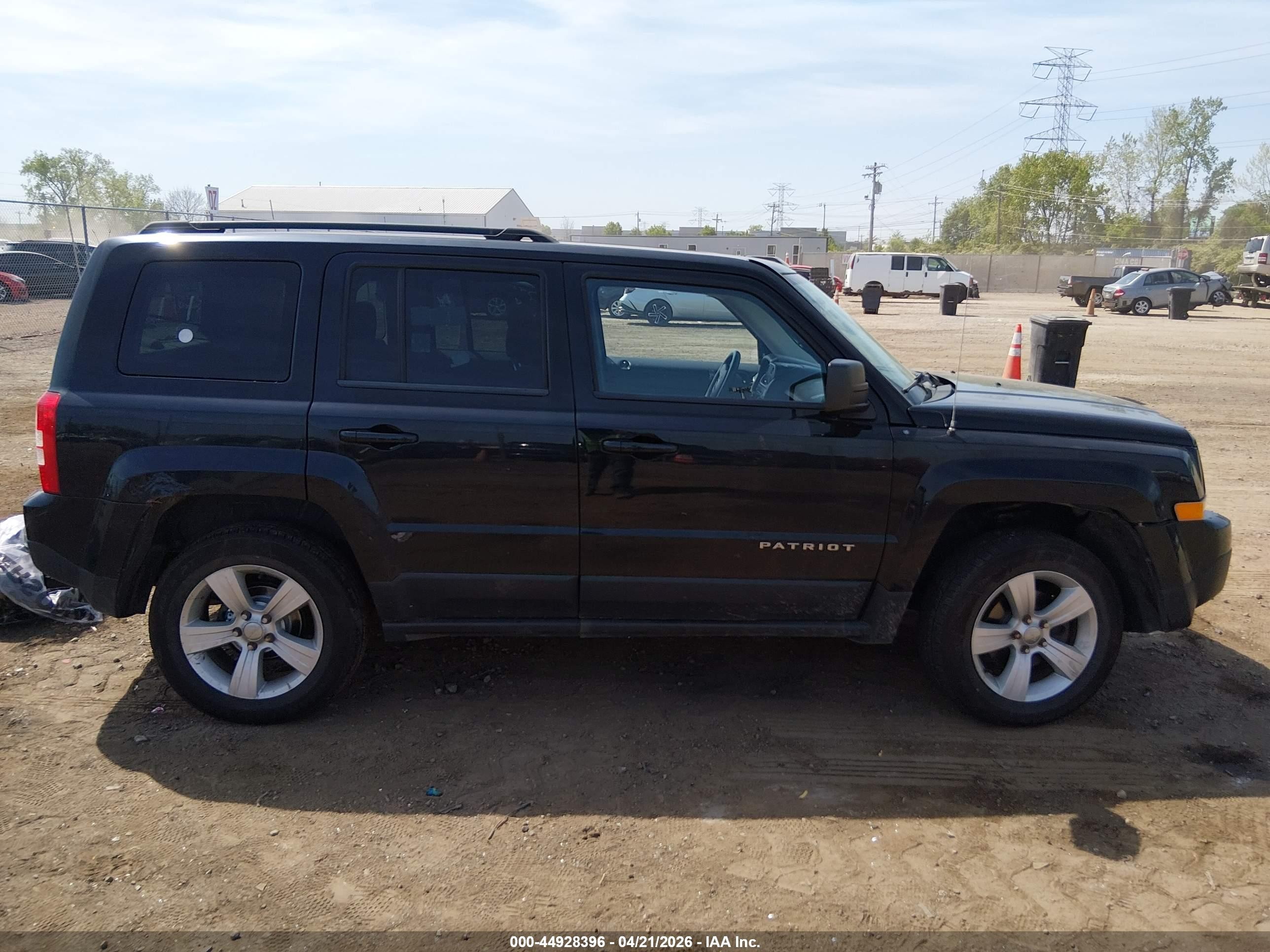 2013 Jeep Patriot Sport Black vin: 1C4NJRBB5DD248507