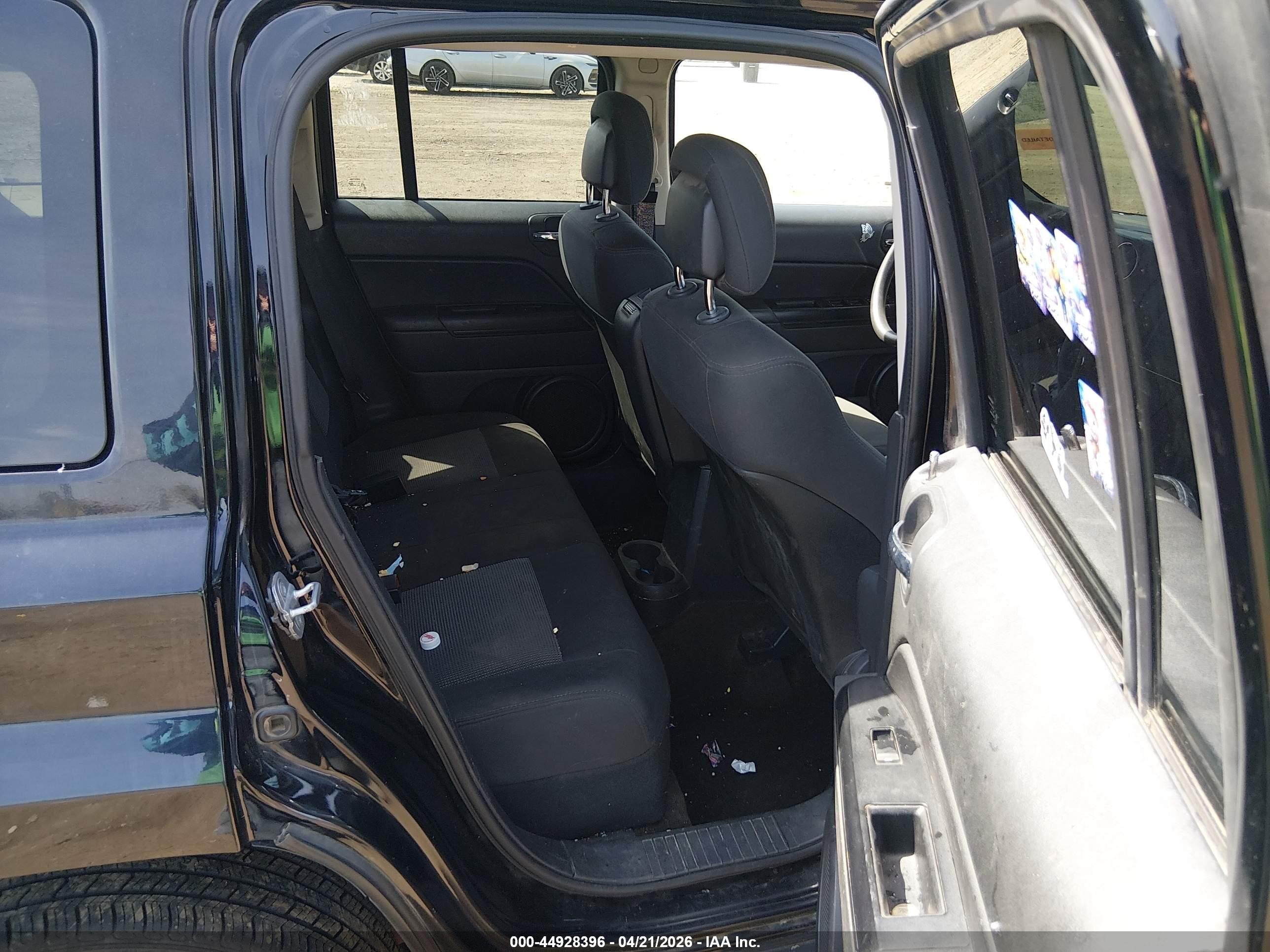 2013 Jeep Patriot Sport Black vin: 1C4NJRBB5DD248507