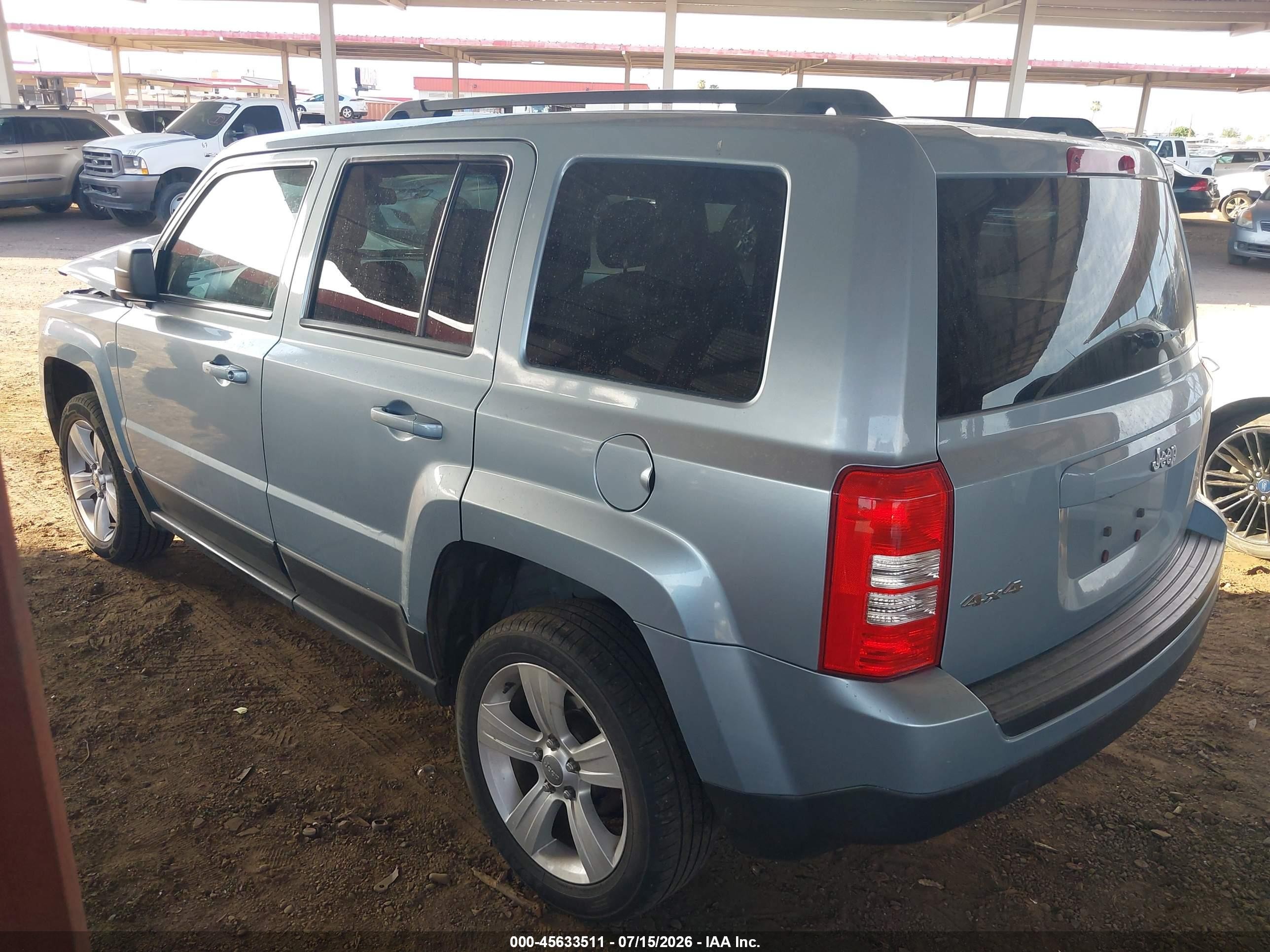 2013 Jeep Patriot Sport Light Blue vin: 1C4NJRBB5DD263587
