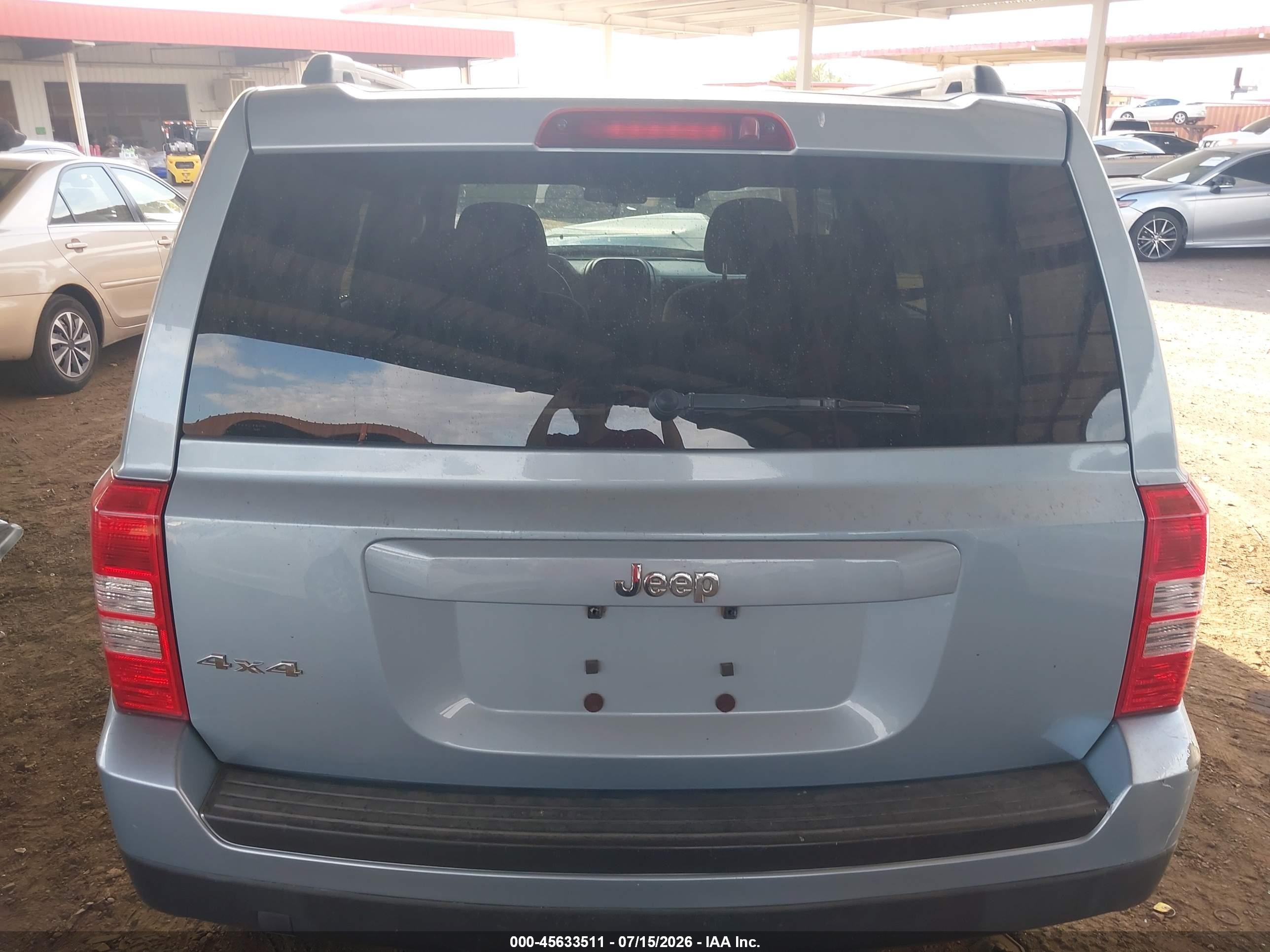 2013 Jeep Patriot Sport Light Blue vin: 1C4NJRBB5DD263587