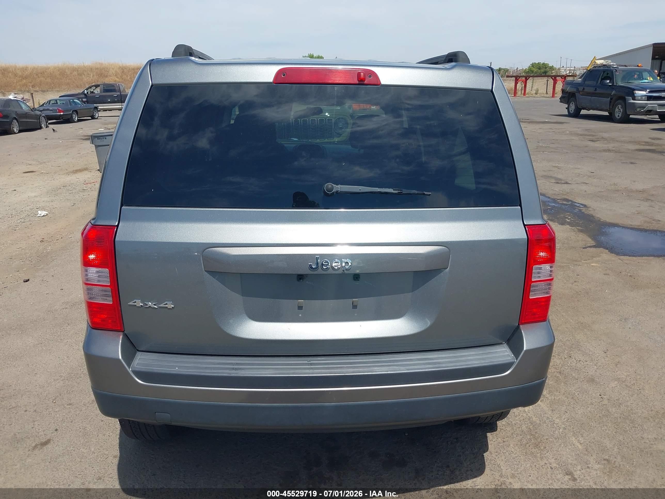 2014 Jeep Patriot Sport Gray vin: 1C4NJRBB5ED601054