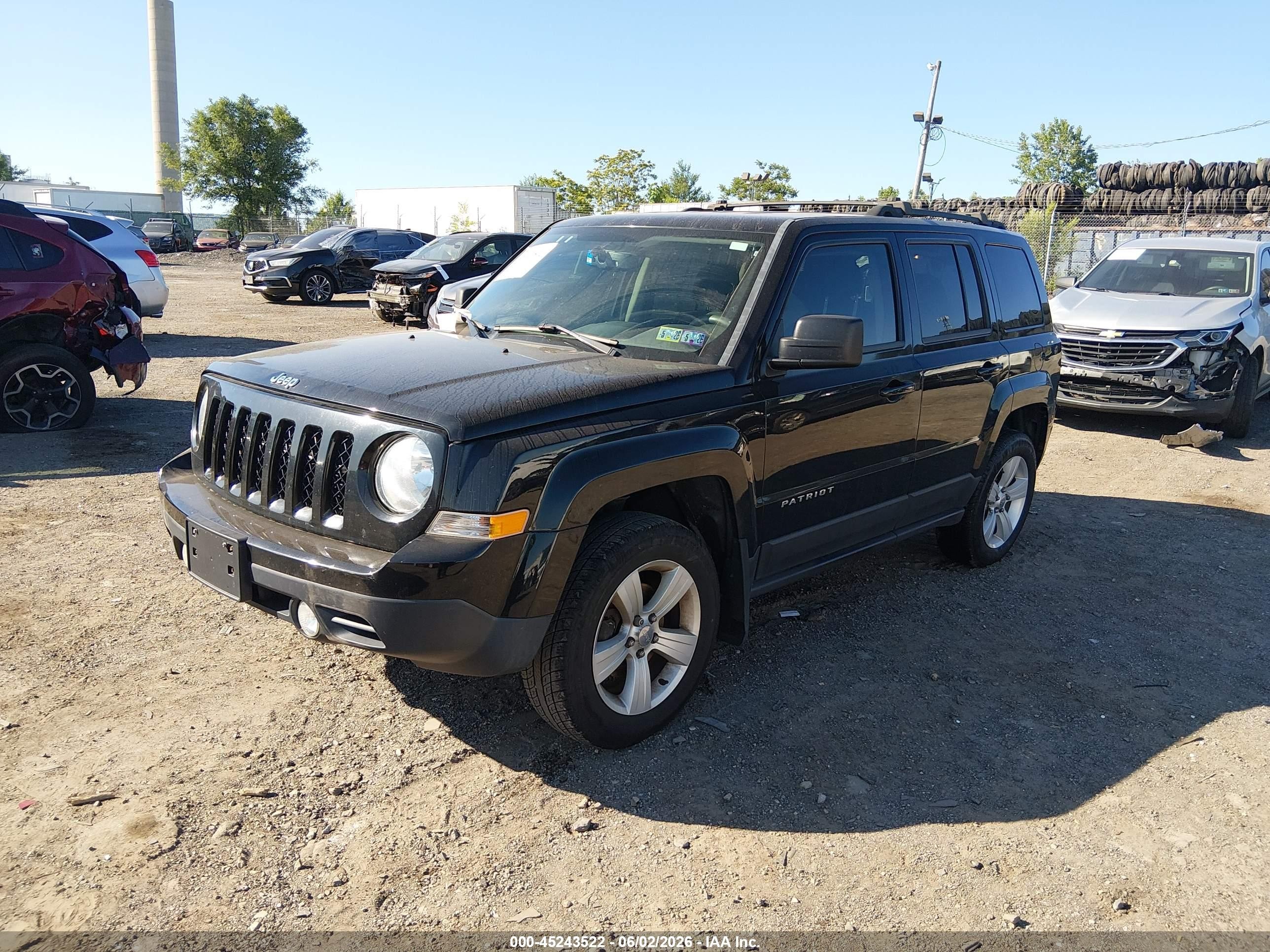 2015 Jeep Patriot Sport Black vin: 1C4NJRBB5FD290694