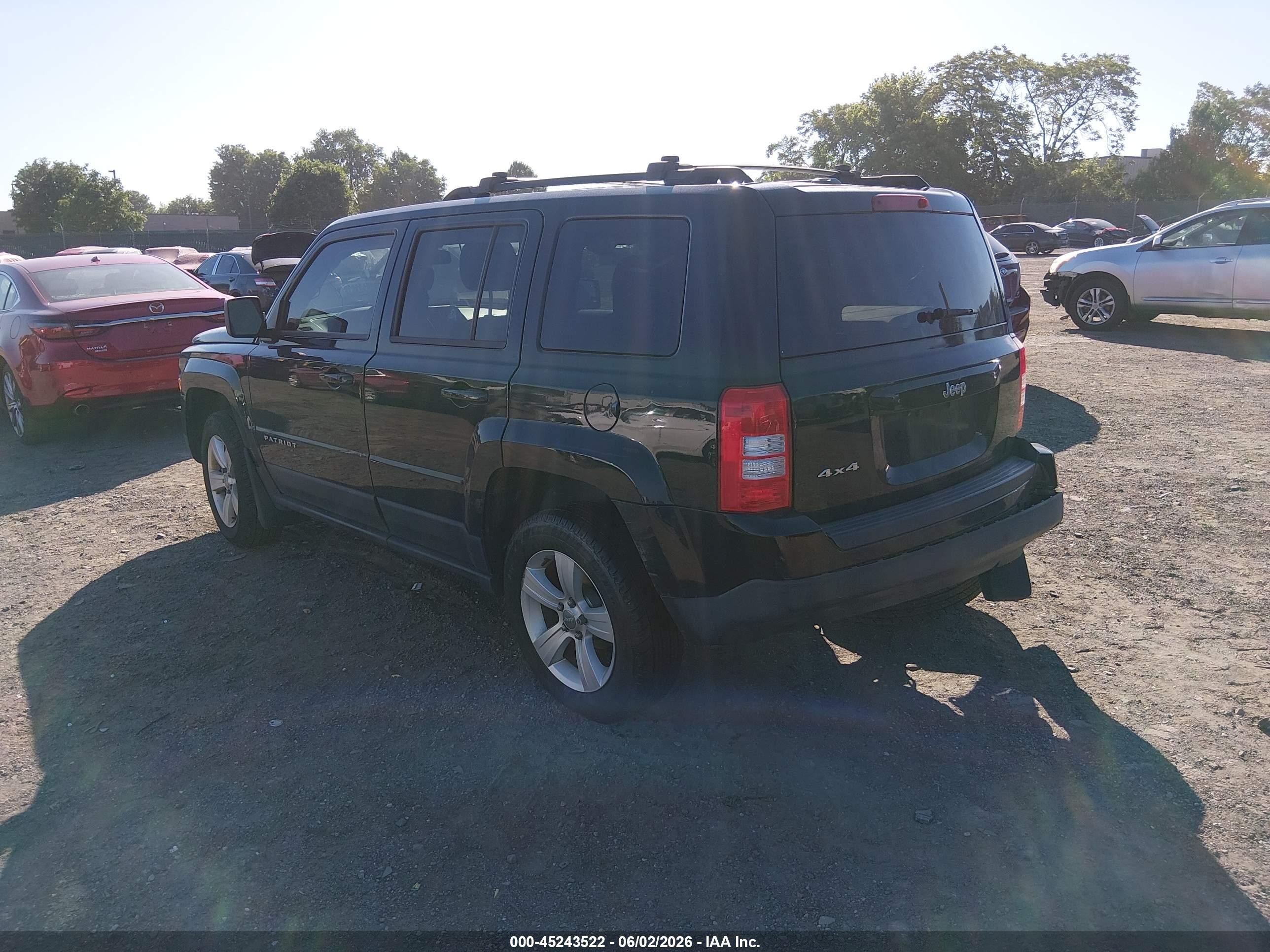 2015 Jeep Patriot Sport Black vin: 1C4NJRBB5FD290694