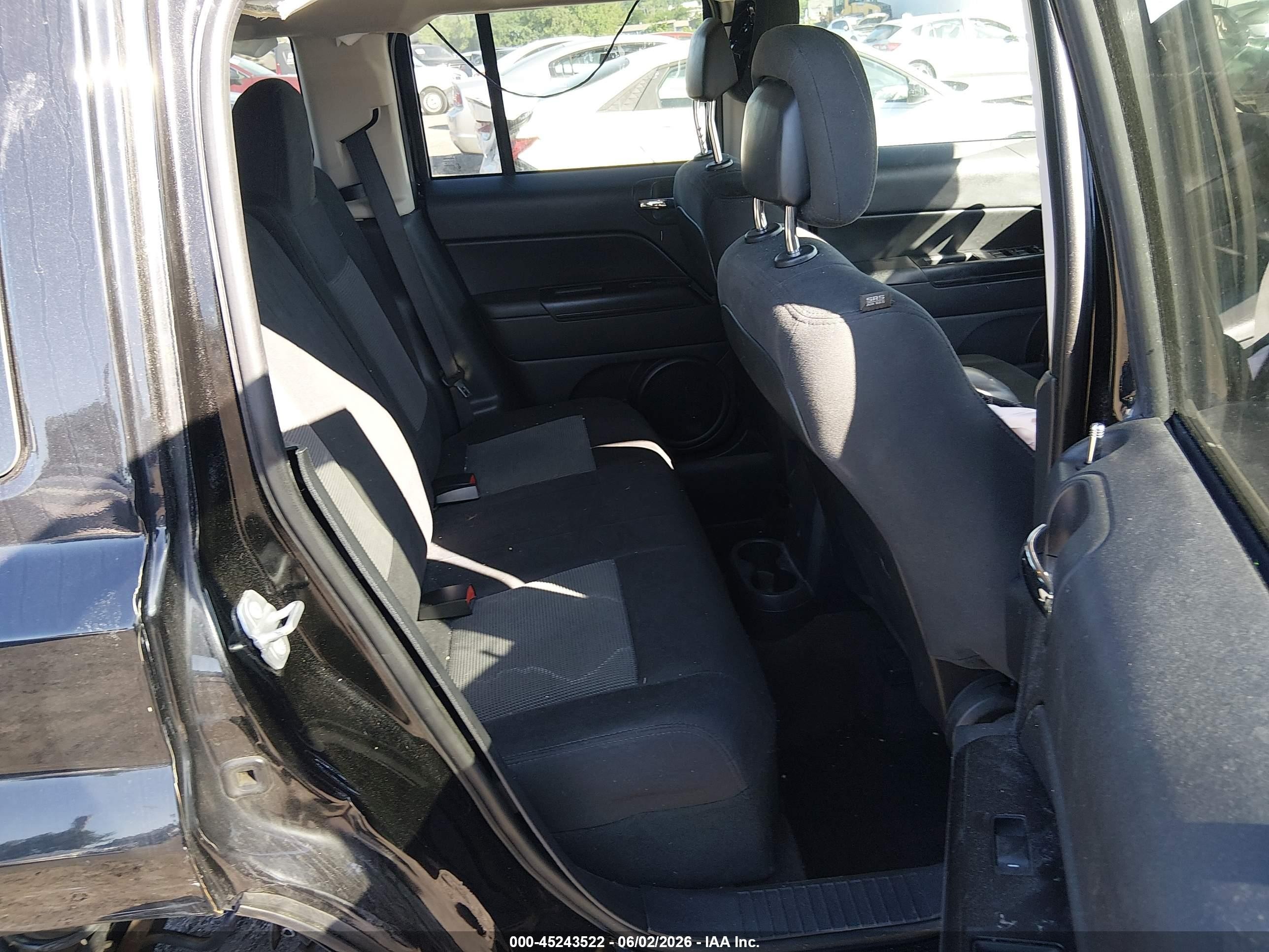 2015 Jeep Patriot Sport Black vin: 1C4NJRBB5FD290694