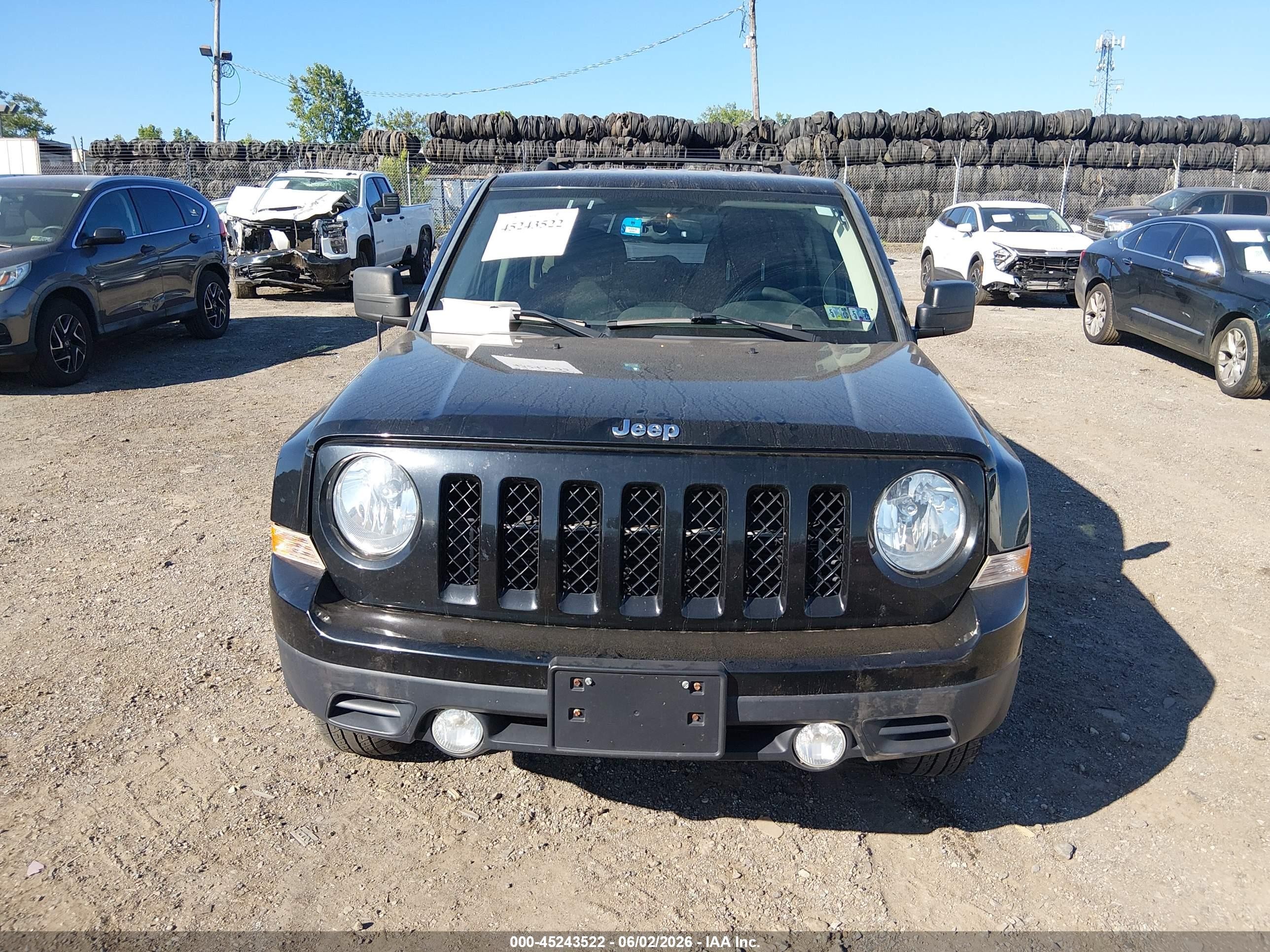 2015 Jeep Patriot Sport Black vin: 1C4NJRBB5FD290694