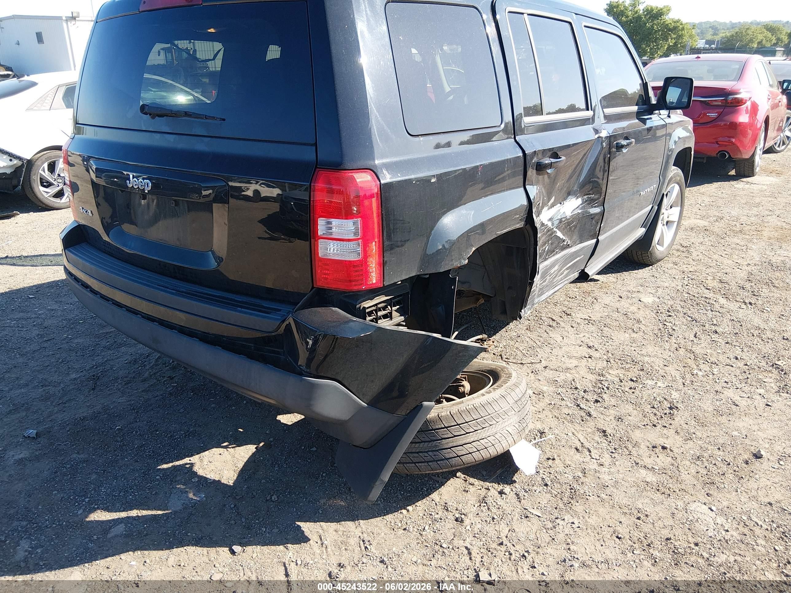2015 Jeep Patriot Sport Black vin: 1C4NJRBB5FD290694
