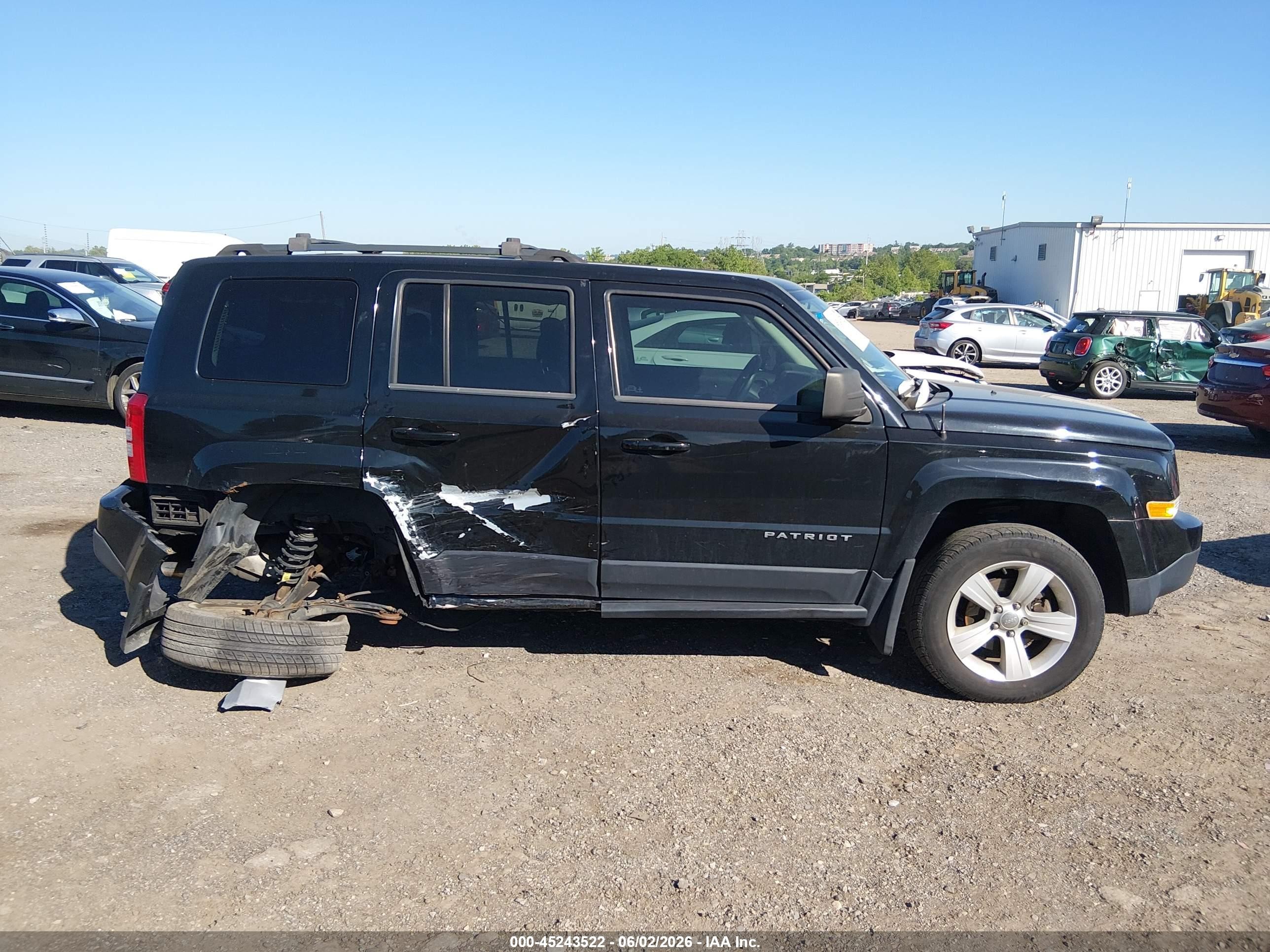 2015 Jeep Patriot Sport Black vin: 1C4NJRBB5FD290694