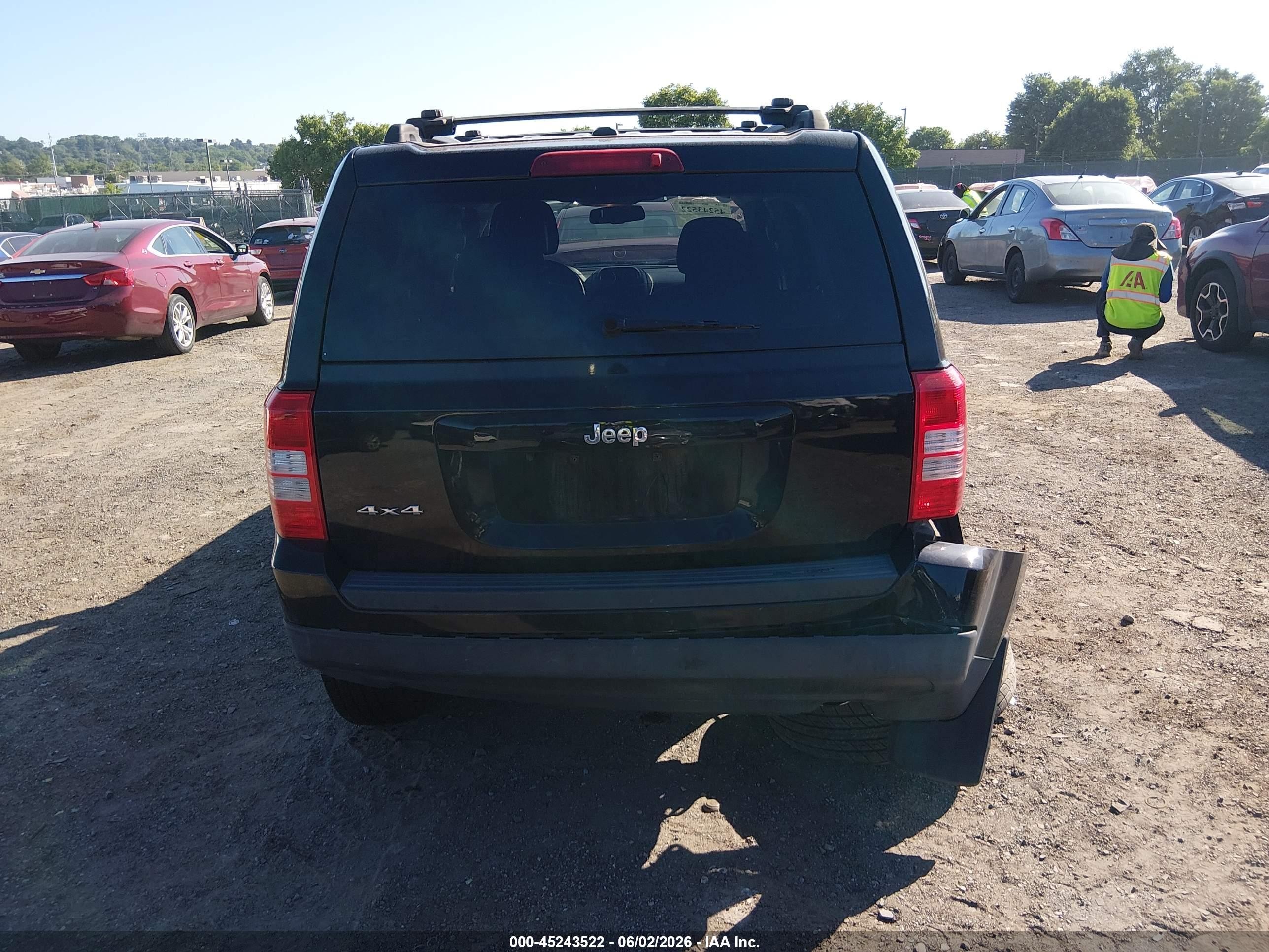 2015 Jeep Patriot Sport Black vin: 1C4NJRBB5FD290694