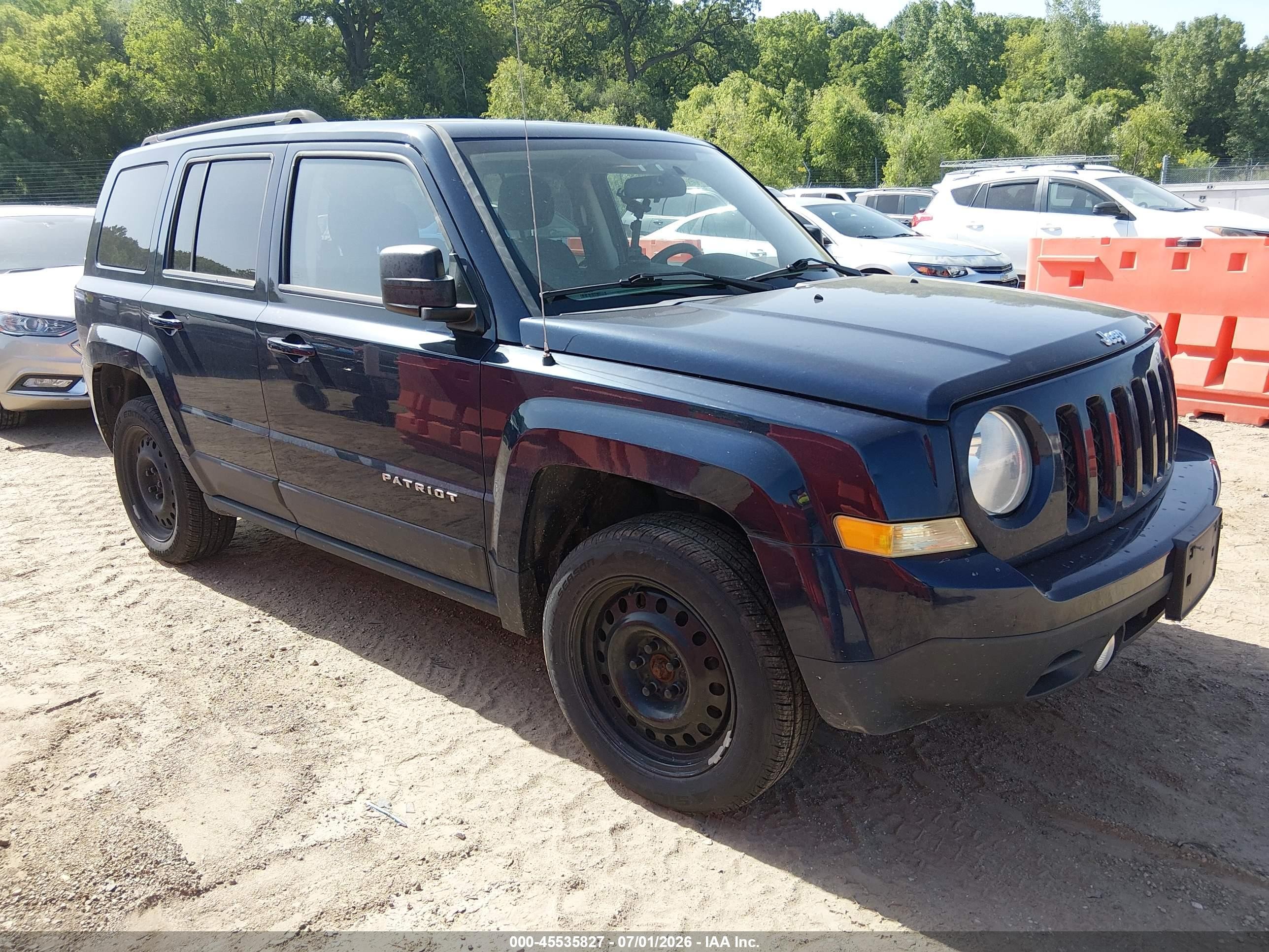 2015 Jeep Patriot Sport Blue vin: 1C4NJRBB5FD366768