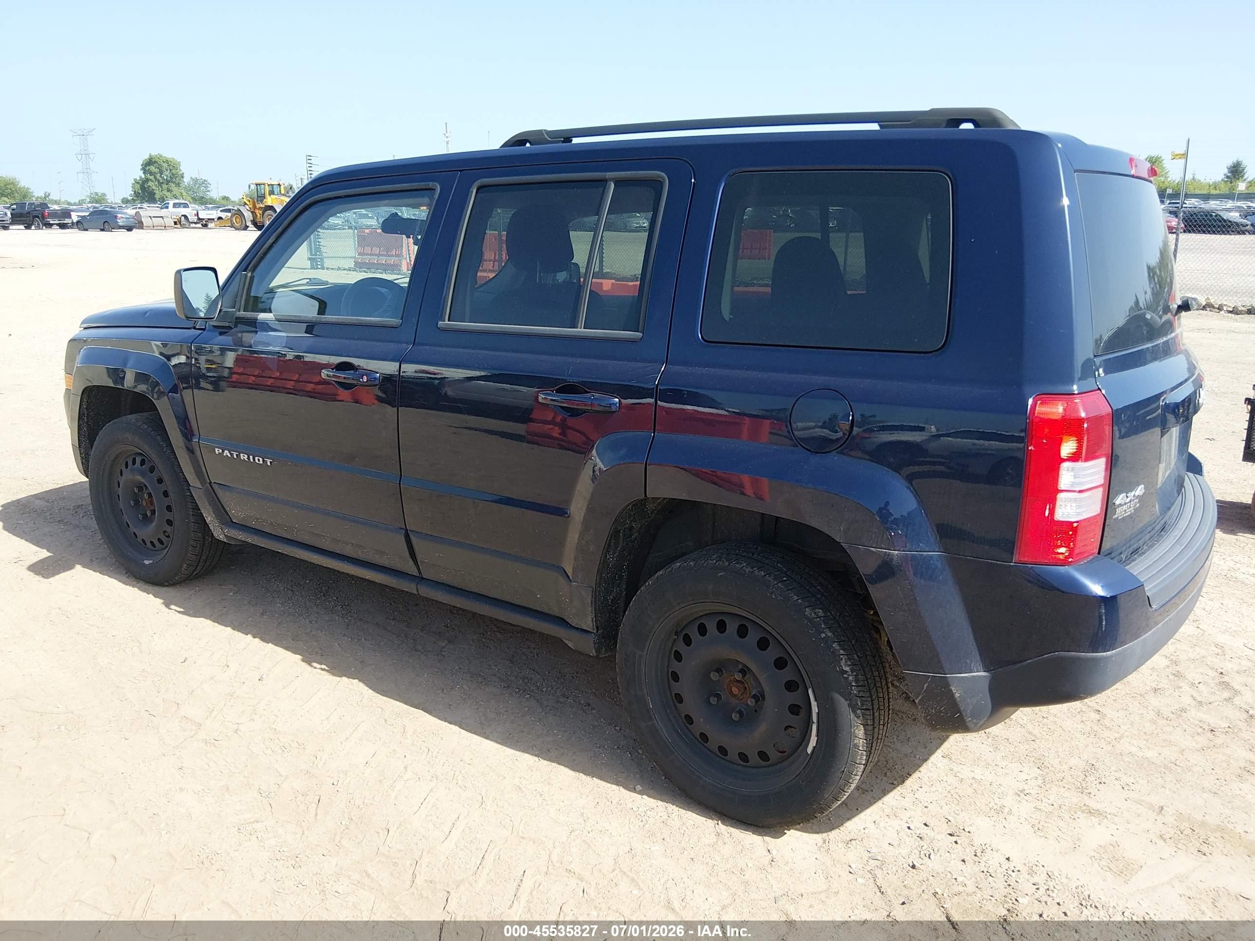 2015 Jeep Patriot Sport Blue vin: 1C4NJRBB5FD366768