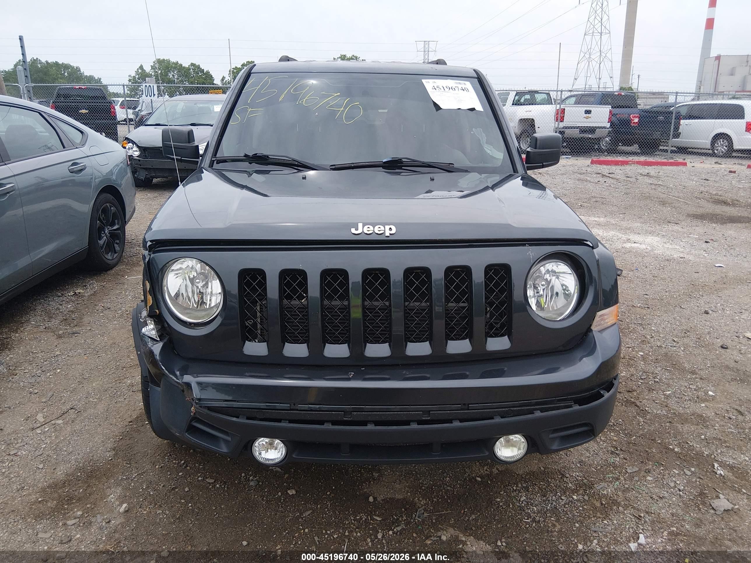 2015 Jeep Patriot Sport Gray vin: 1C4NJRBB5FD411918