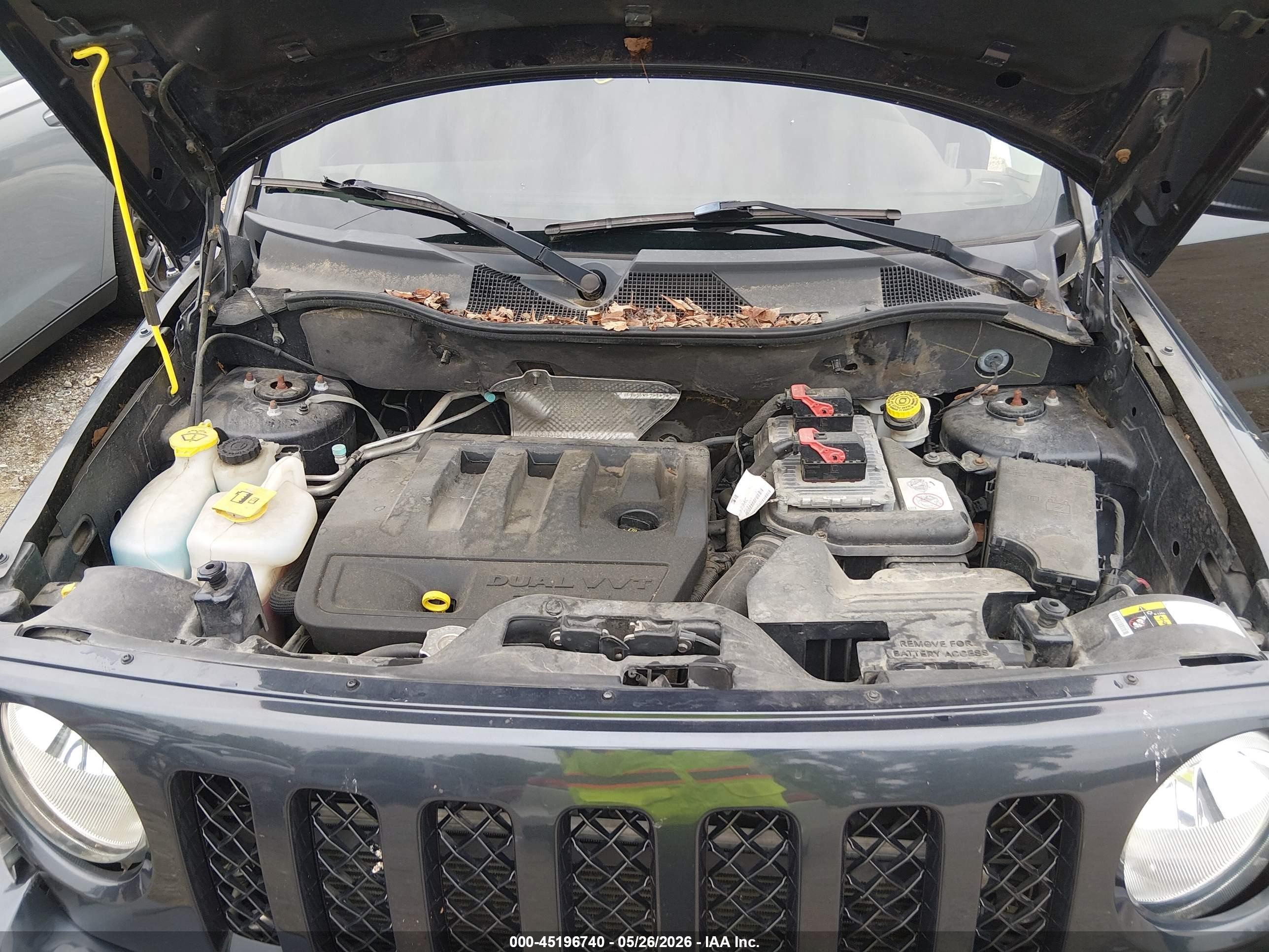 2015 Jeep Patriot Sport Gray vin: 1C4NJRBB5FD411918
