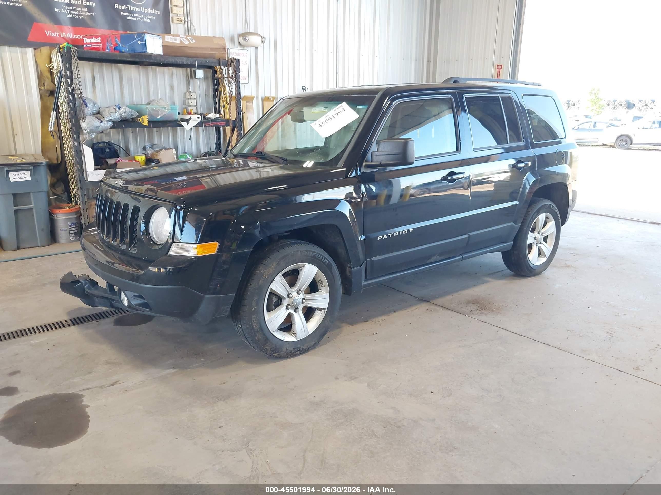 2012 Jeep Patriot Sport Black vin: 1C4NJRBB6CD623965