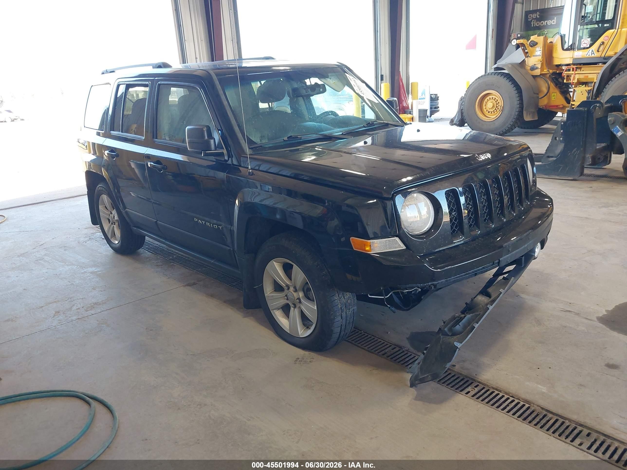 2012 Jeep Patriot Sport Black vin: 1C4NJRBB6CD623965
