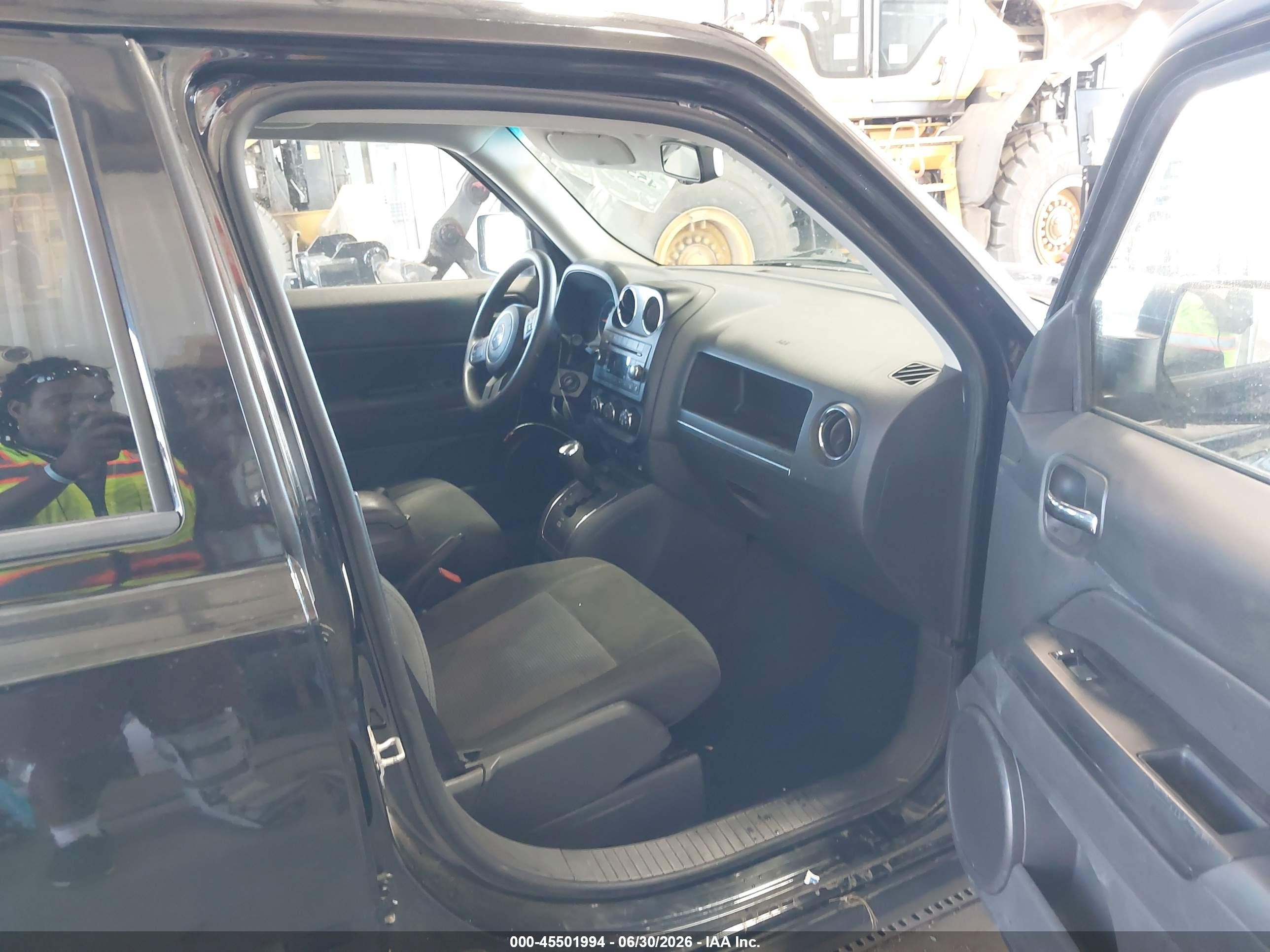 2012 Jeep Patriot Sport Black vin: 1C4NJRBB6CD623965