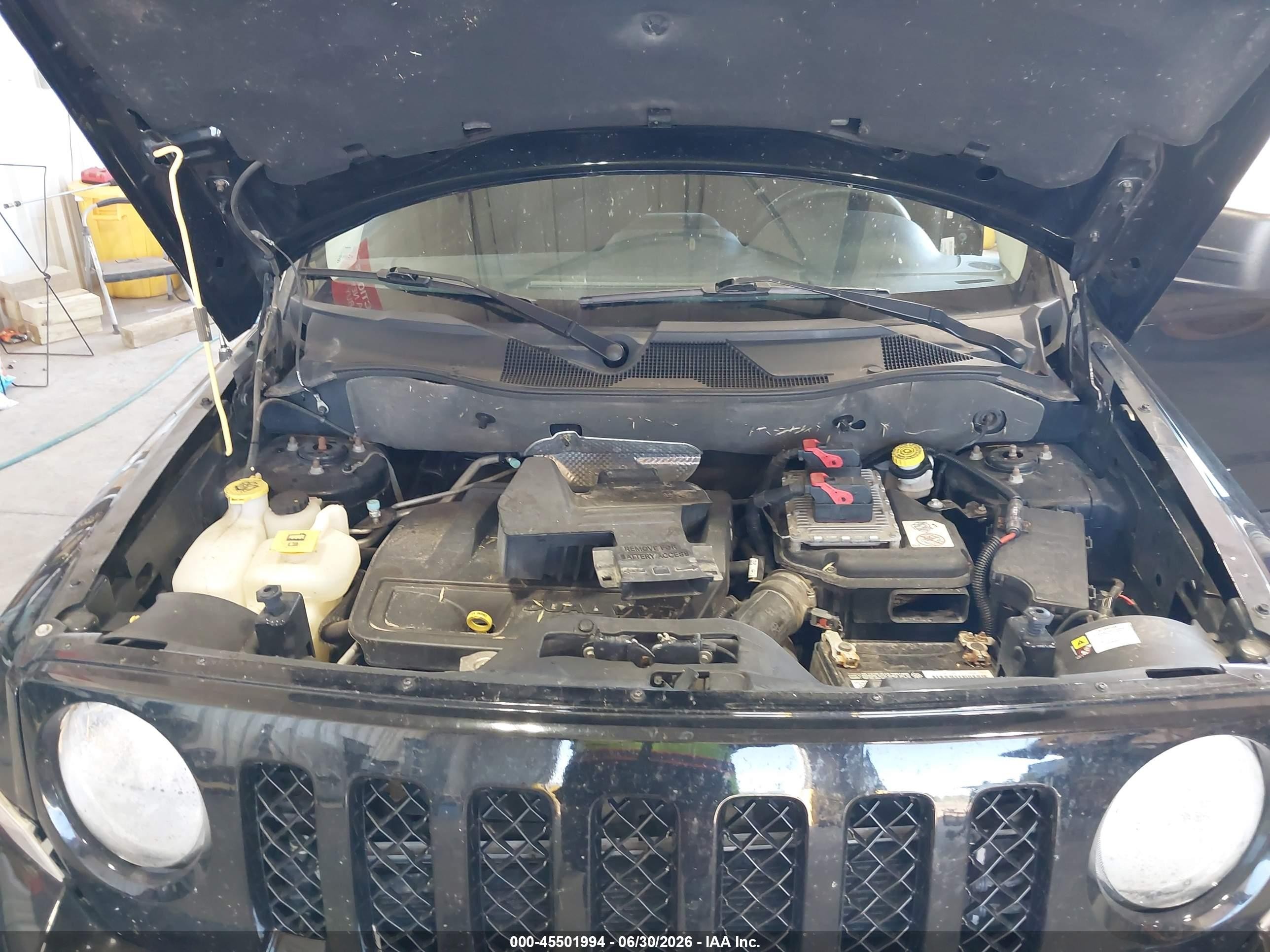 2012 Jeep Patriot Sport Black vin: 1C4NJRBB6CD623965