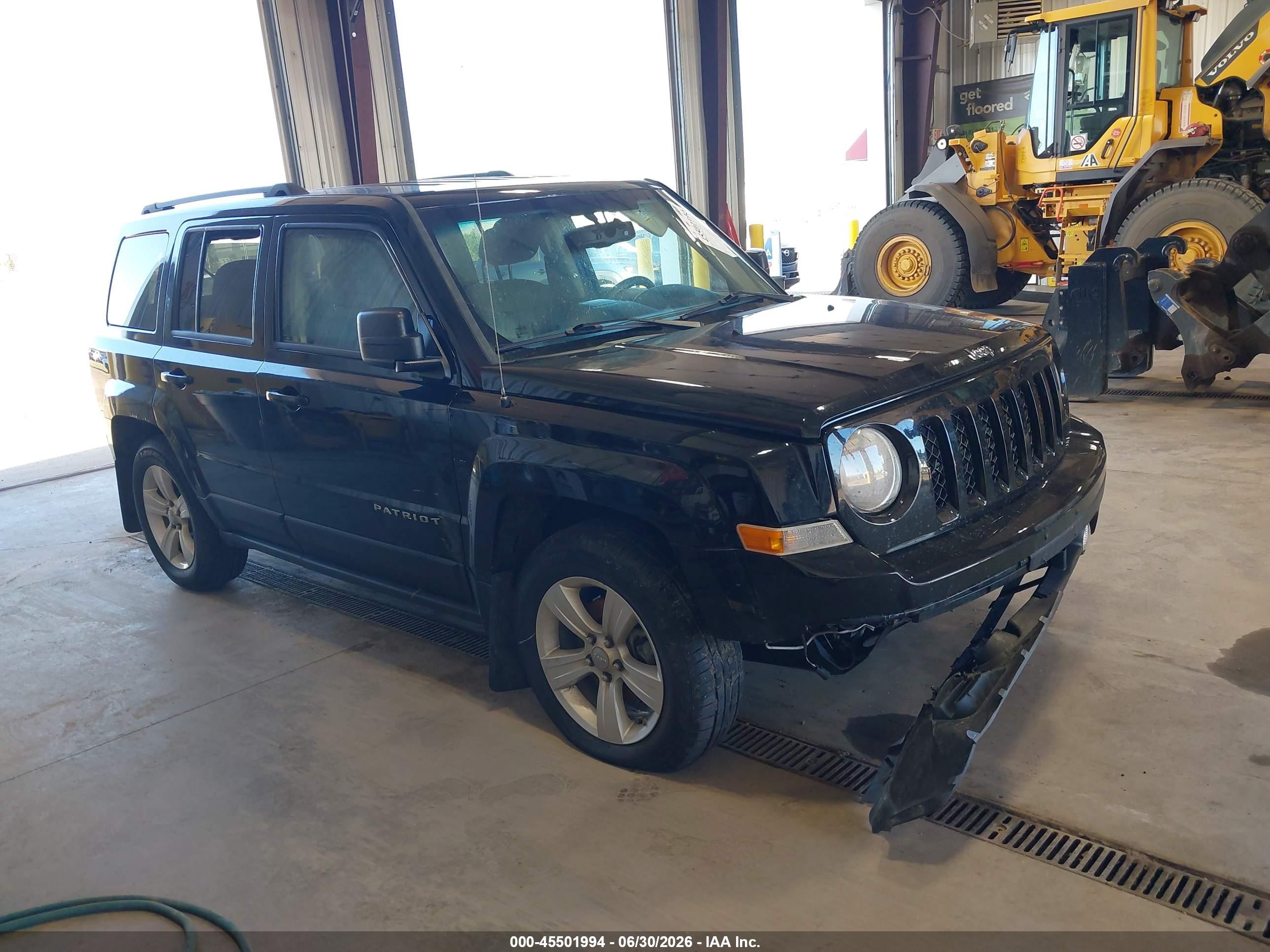 2012 Jeep Patriot Sport Black vin: 1C4NJRBB6CD623965