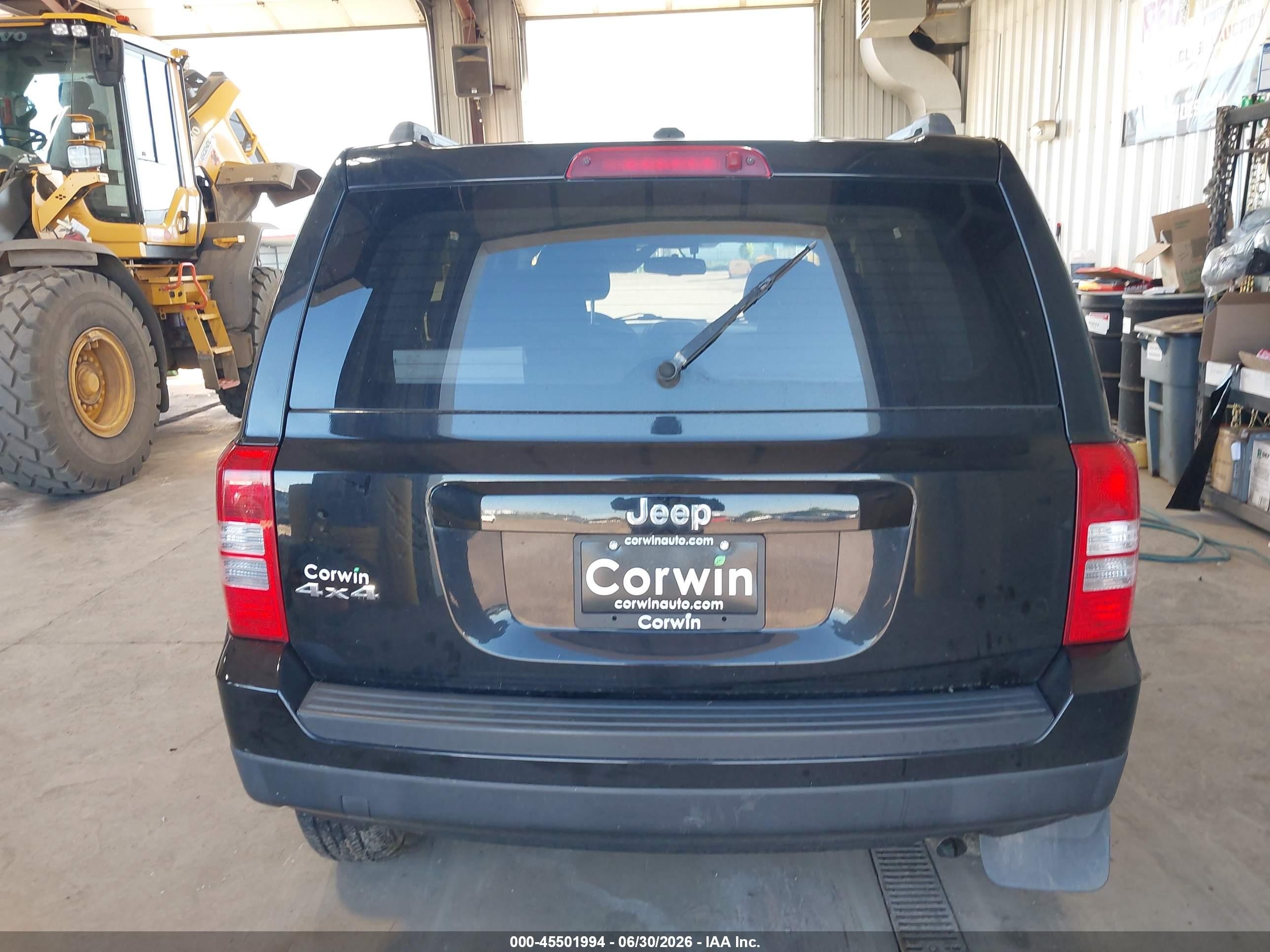 2012 Jeep Patriot Sport Black vin: 1C4NJRBB6CD623965