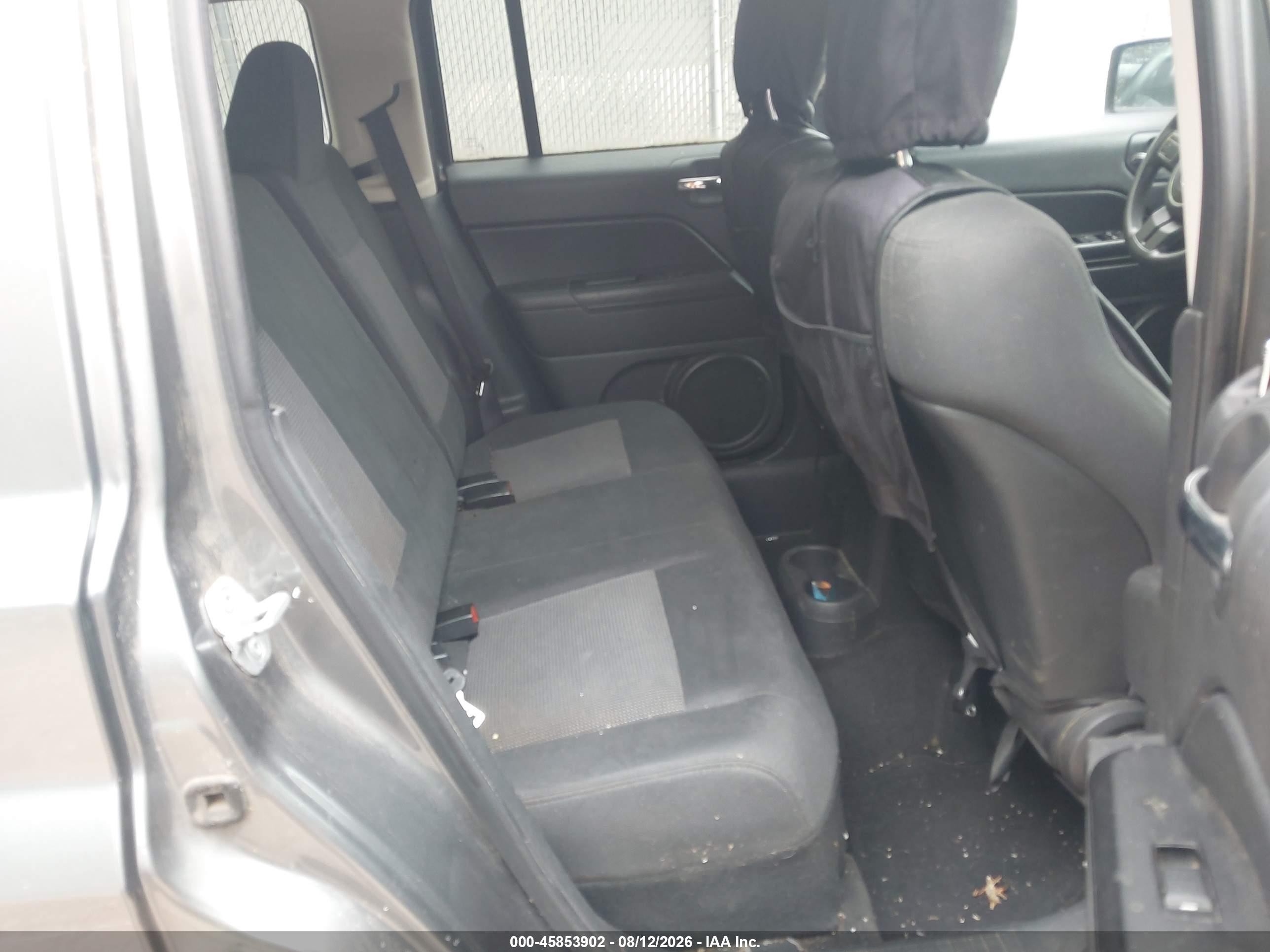 2012 Jeep Patriot Sport Gray vin: 1C4NJRBB6CD672468