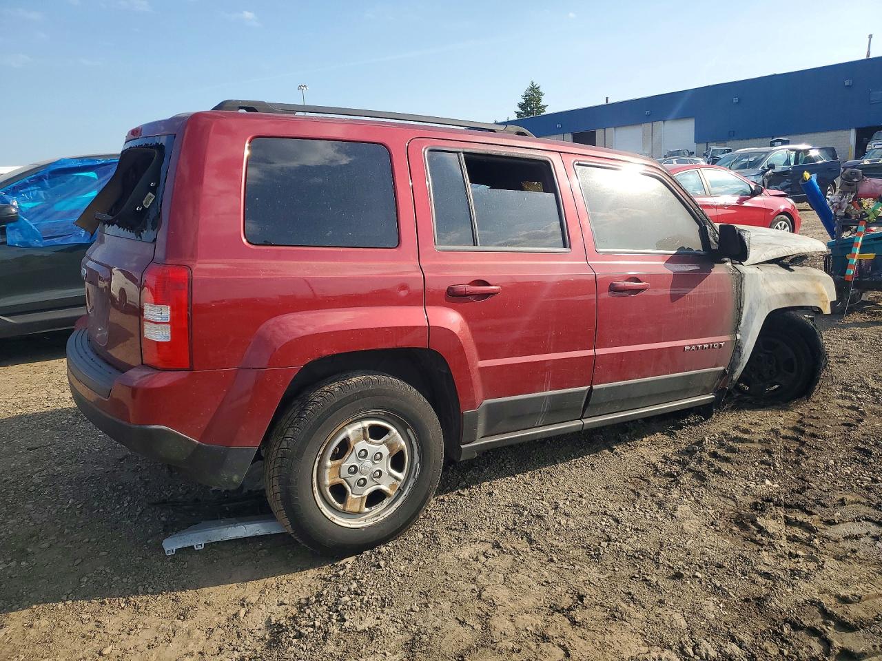 2013 Jeep Patriot Sport Red vin: 1C4NJRBB6DD262898