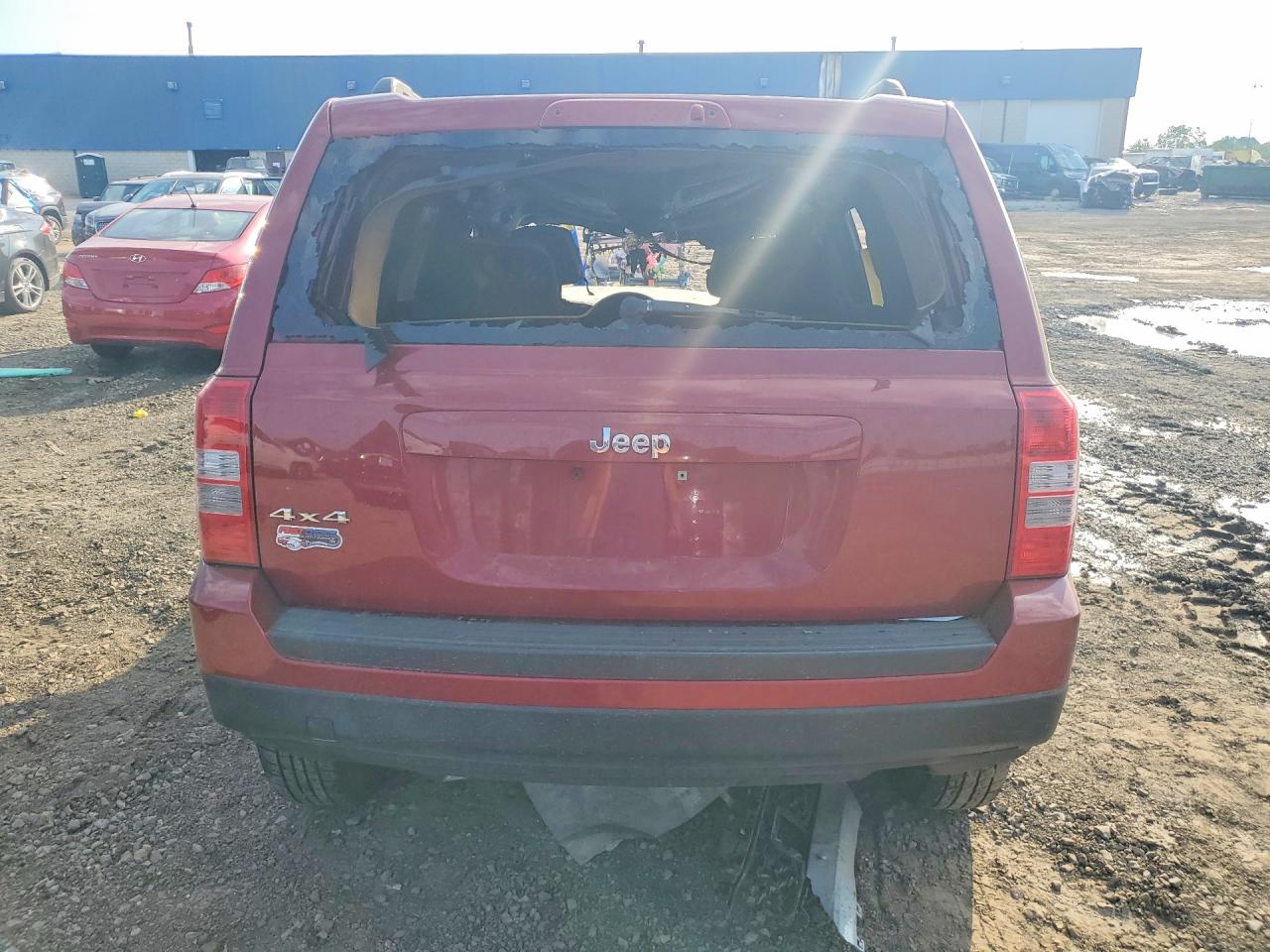 2013 Jeep Patriot Sport Red vin: 1C4NJRBB6DD262898