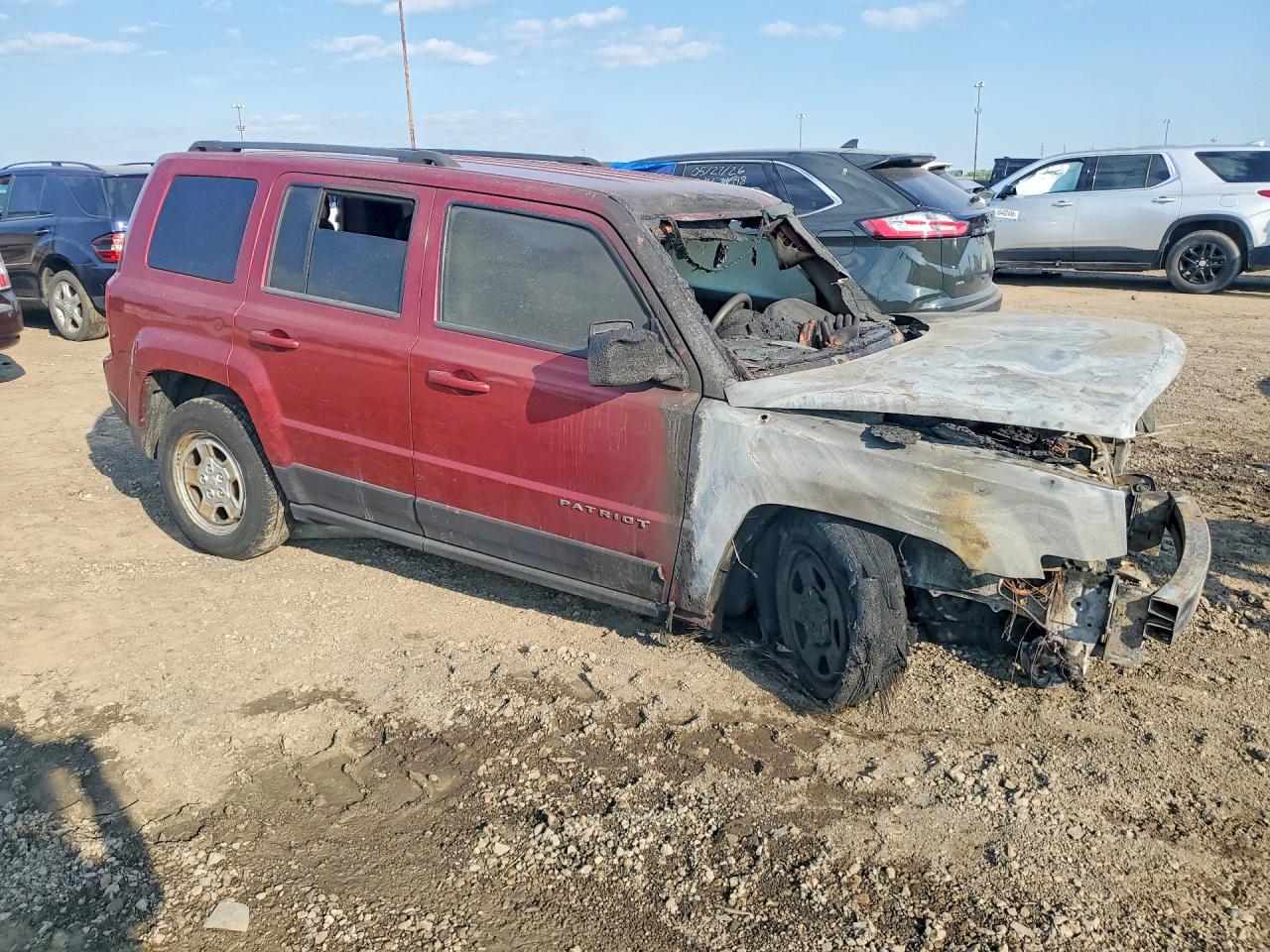 2013 Jeep Patriot Sport Red vin: 1C4NJRBB6DD262898