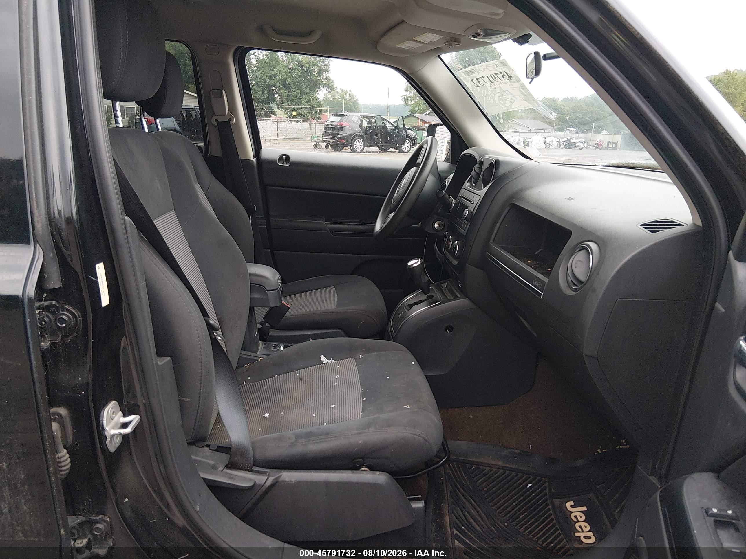 2013 Jeep Patriot Sport Black vin: 1C4NJRBB6DD274579