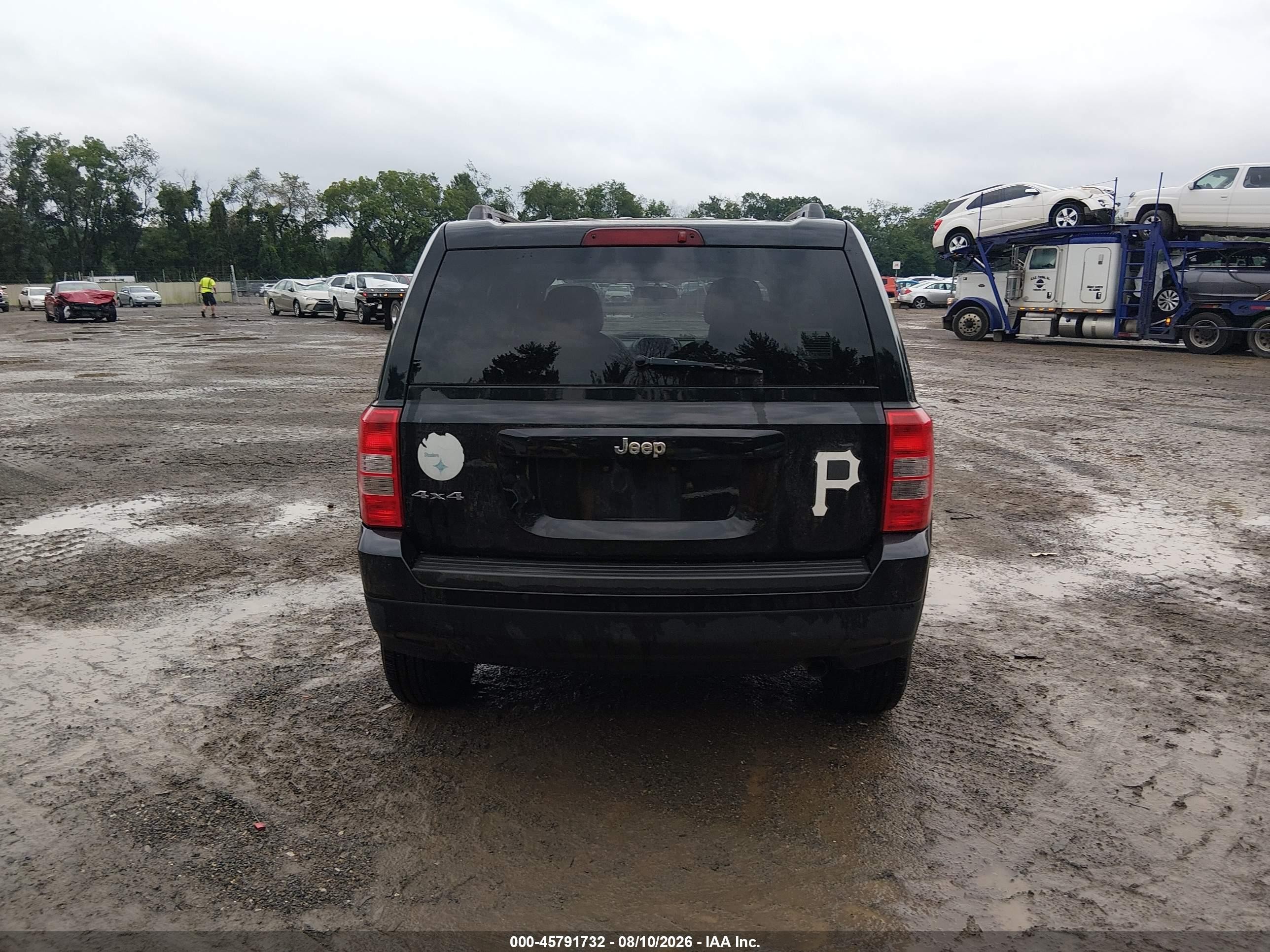 2013 Jeep Patriot Sport Black vin: 1C4NJRBB6DD274579