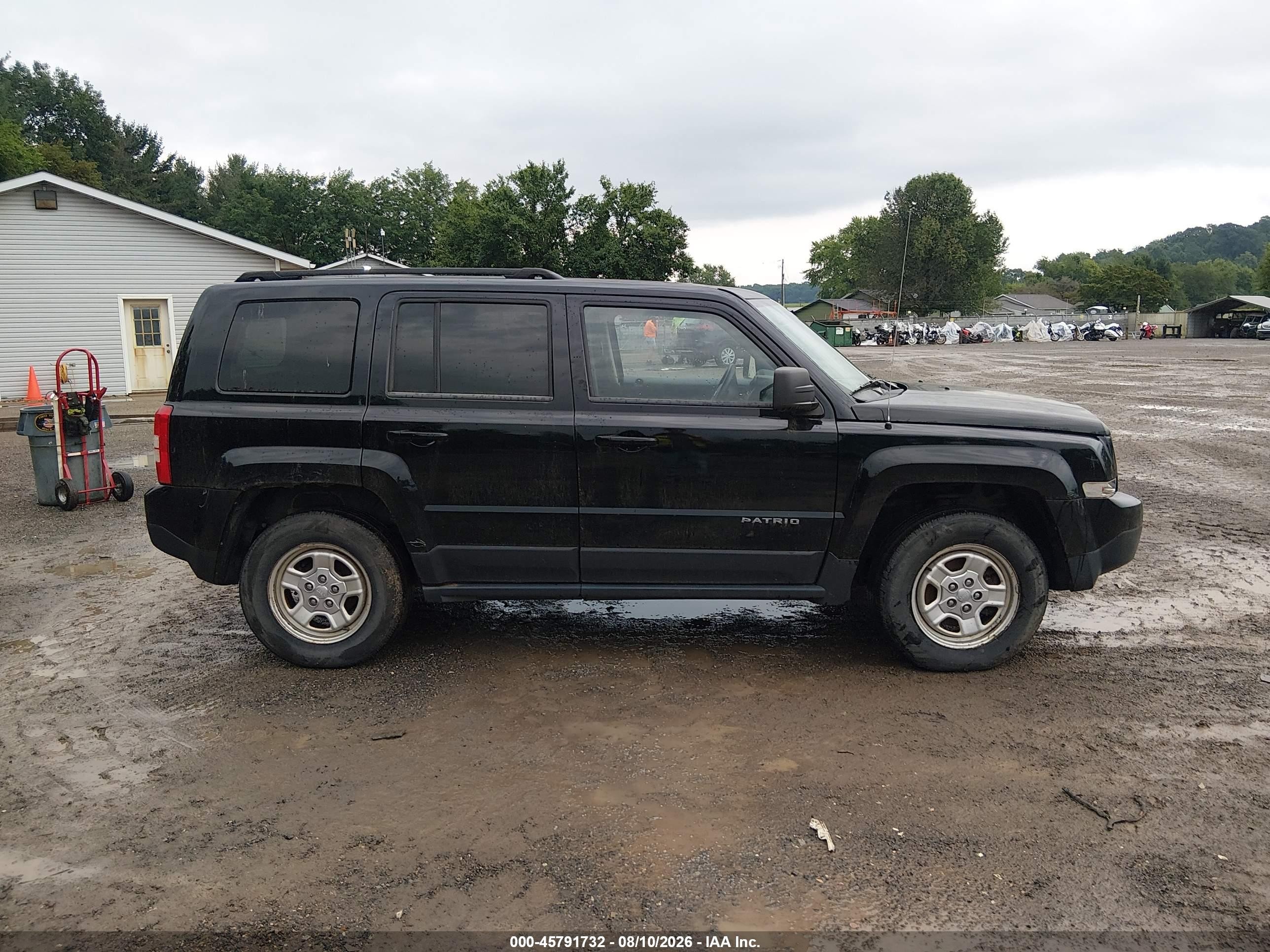 2013 Jeep Patriot Sport Black vin: 1C4NJRBB6DD274579