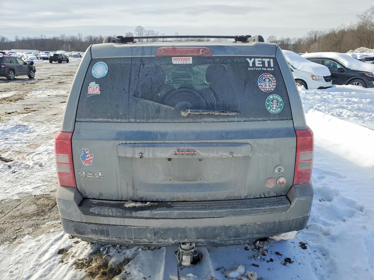 2014 Jeep Patriot Sport Gray vin: 1C4NJRBB6ED514652