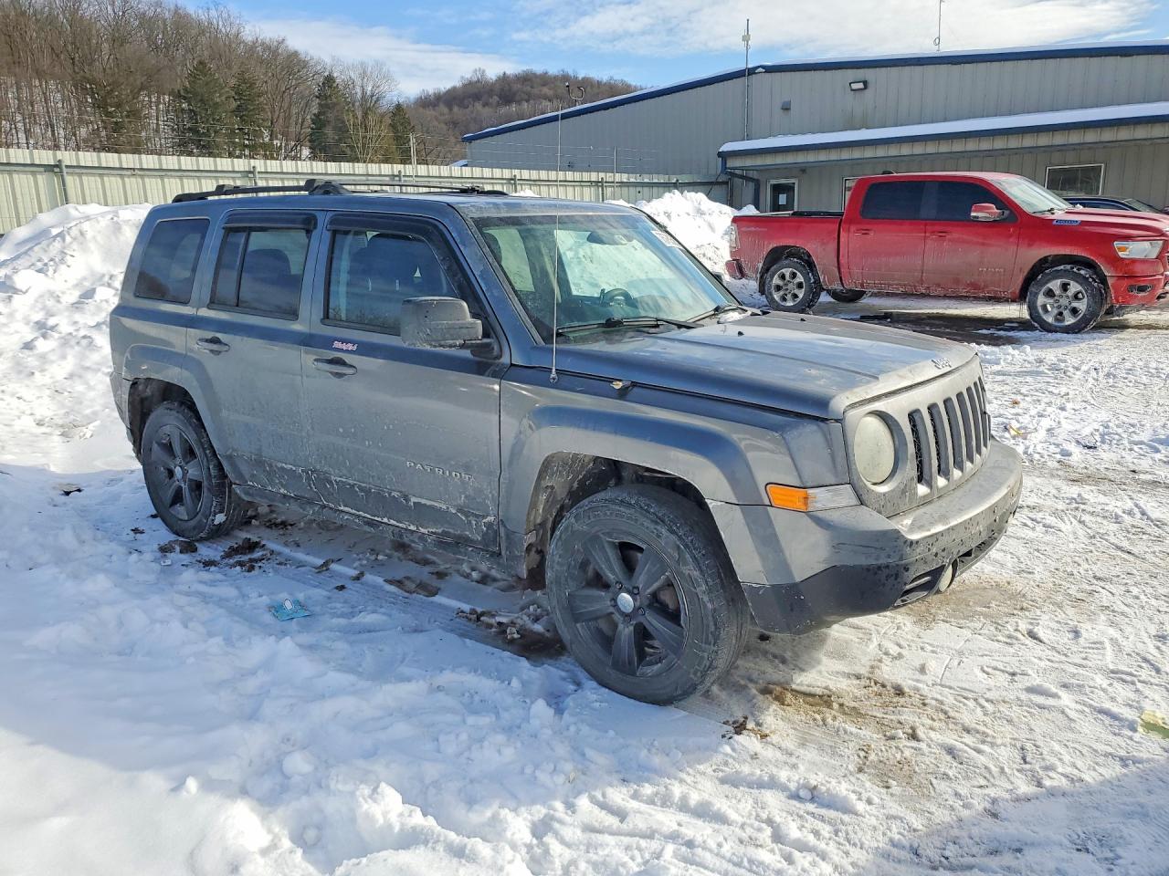 2014 Jeep Patriot Sport Gray vin: 1C4NJRBB6ED514652