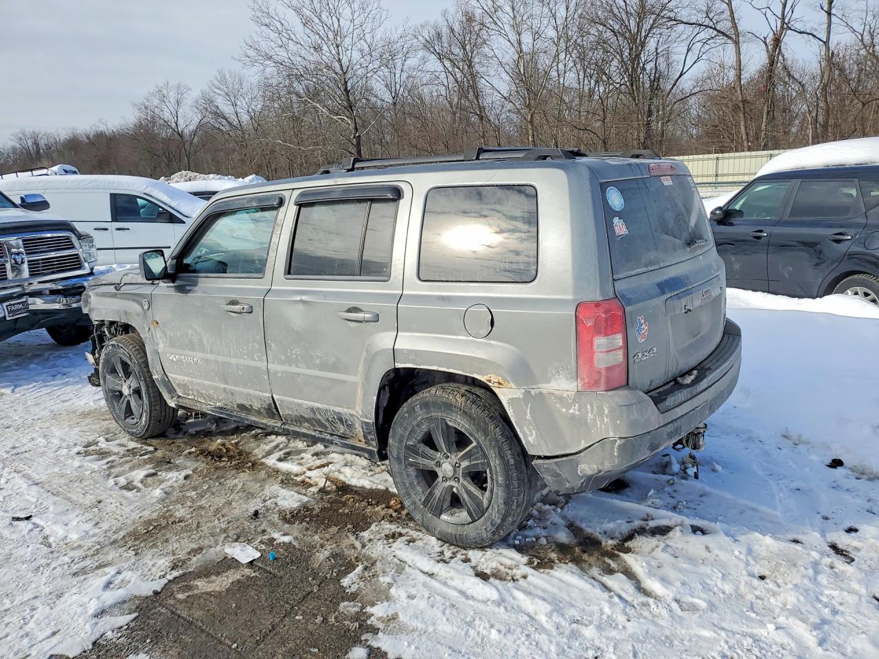 2014 Jeep Patriot Sport Gray vin: 1C4NJRBB6ED514652