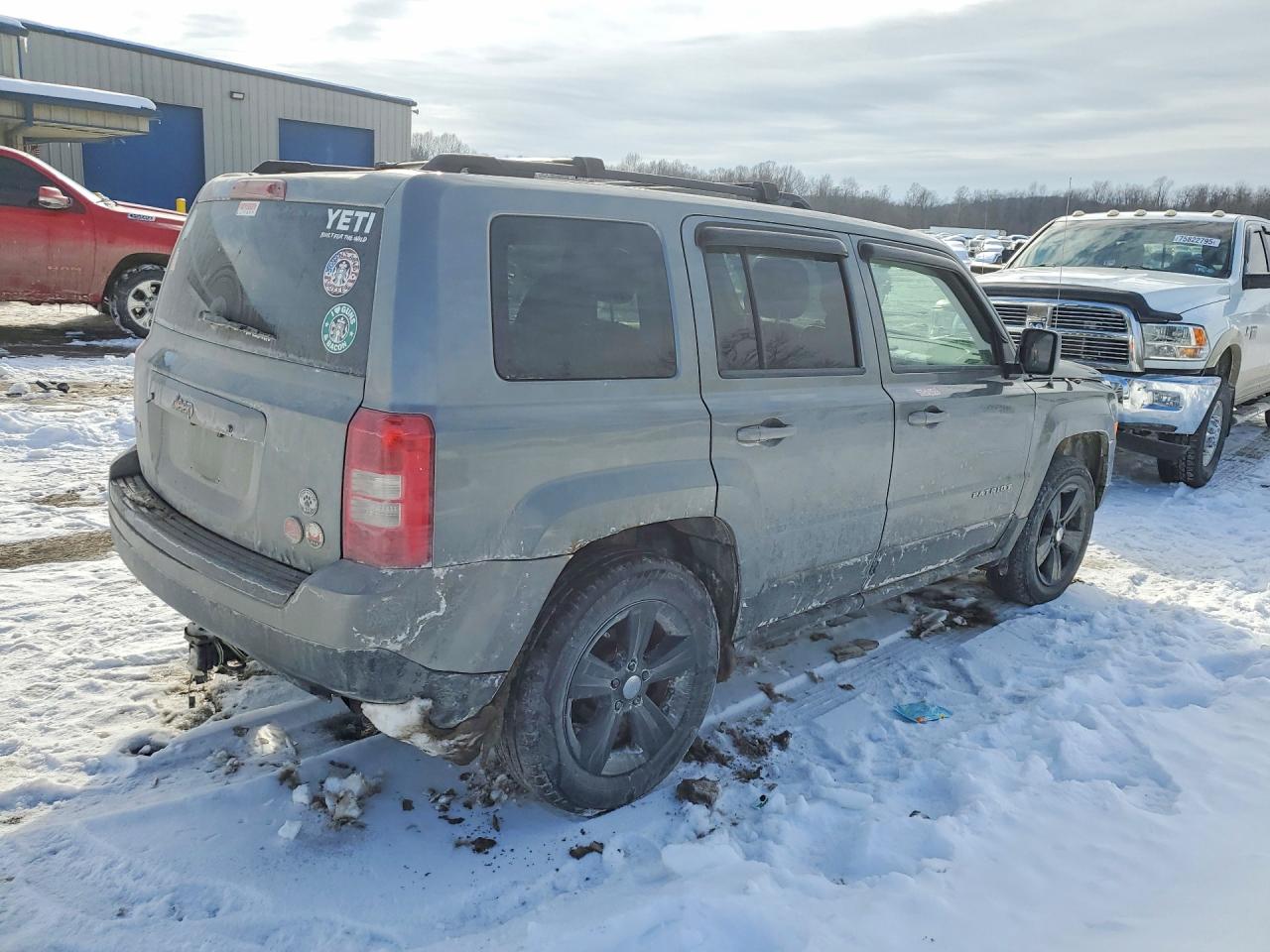 2014 Jeep Patriot Sport Gray vin: 1C4NJRBB6ED514652