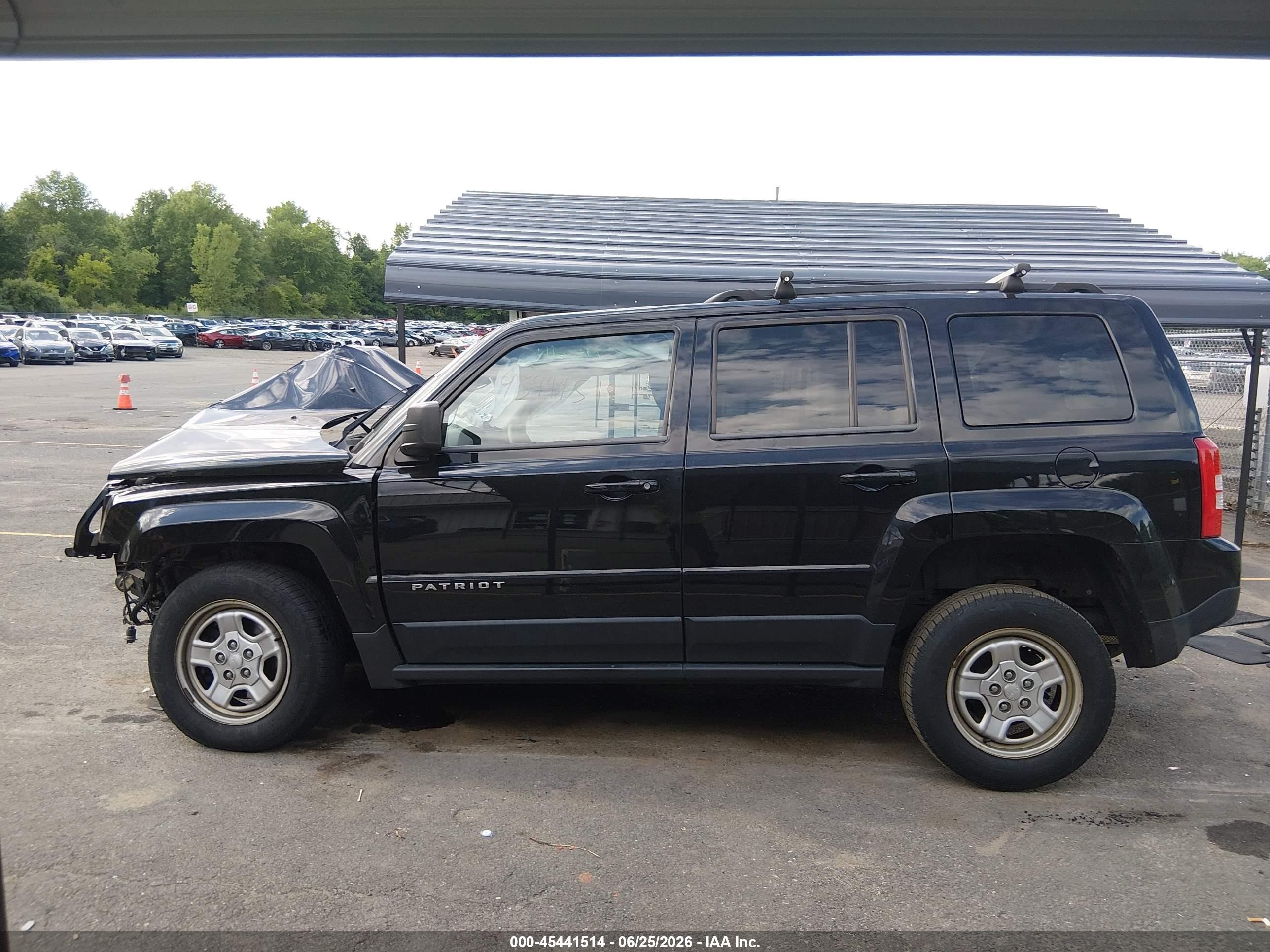 2014 Jeep Patriot Sport Black vin: 1C4NJRBB6ED551362