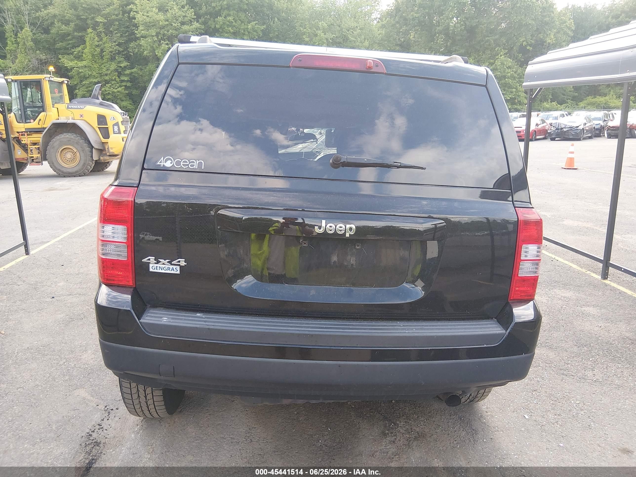 2014 Jeep Patriot Sport Black vin: 1C4NJRBB6ED551362
