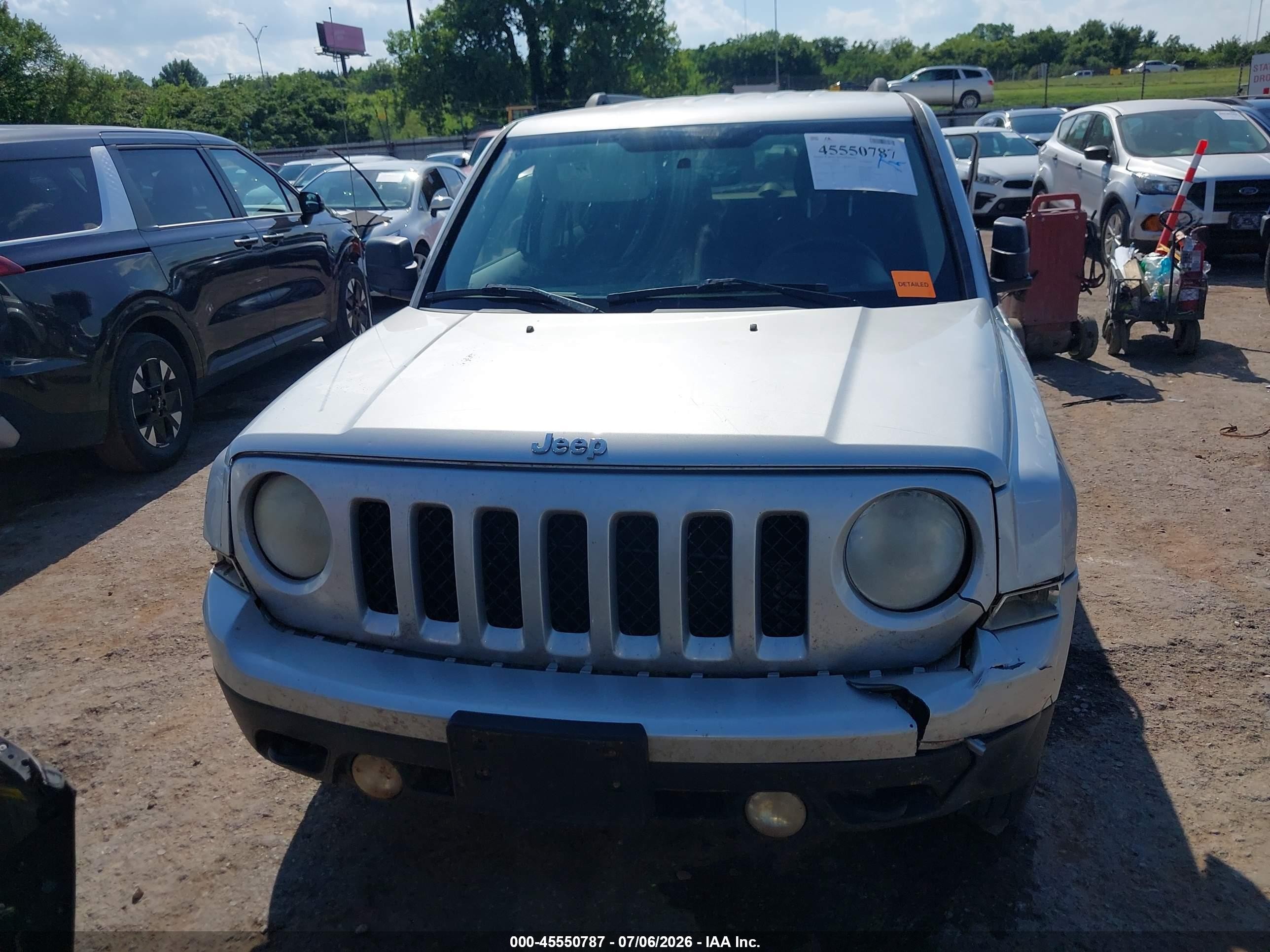 2014 Jeep Patriot Sport Silver vin: 1C4NJRBB6ED600236
