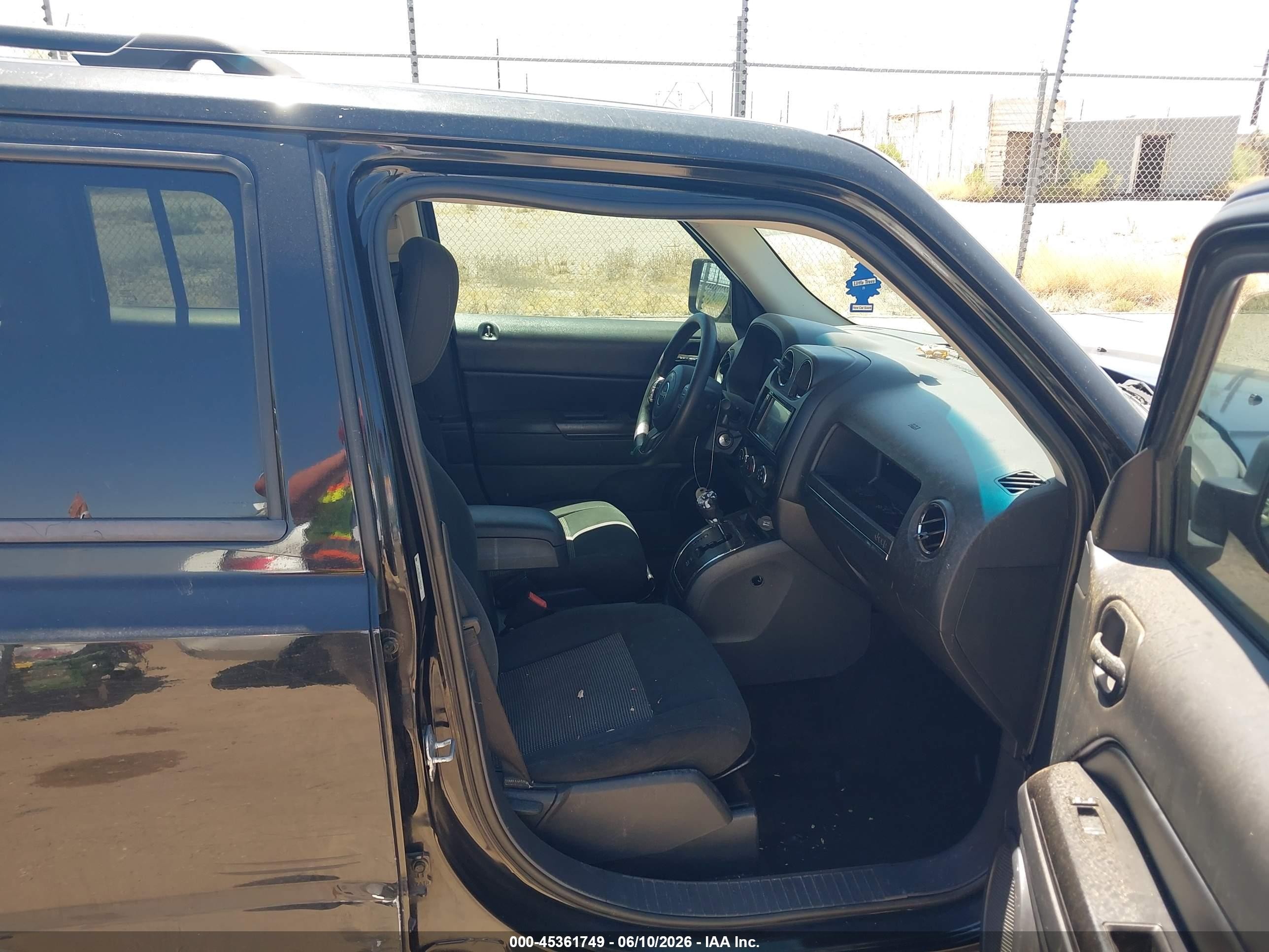 2014 Jeep Patriot Sport Черный vin: 1C4NJRBB6ED879154