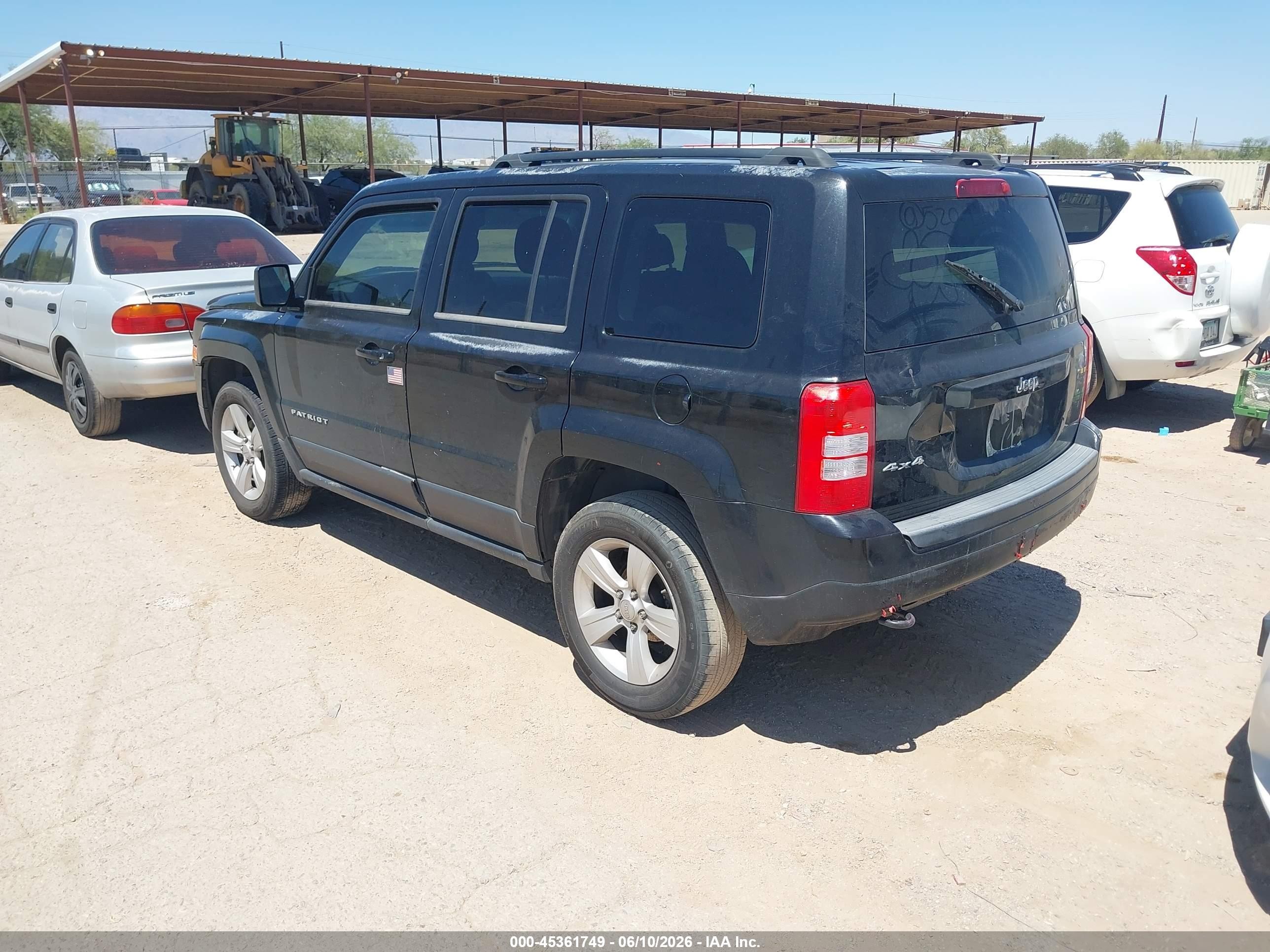 2014 Jeep Patriot Sport Черный vin: 1C4NJRBB6ED879154