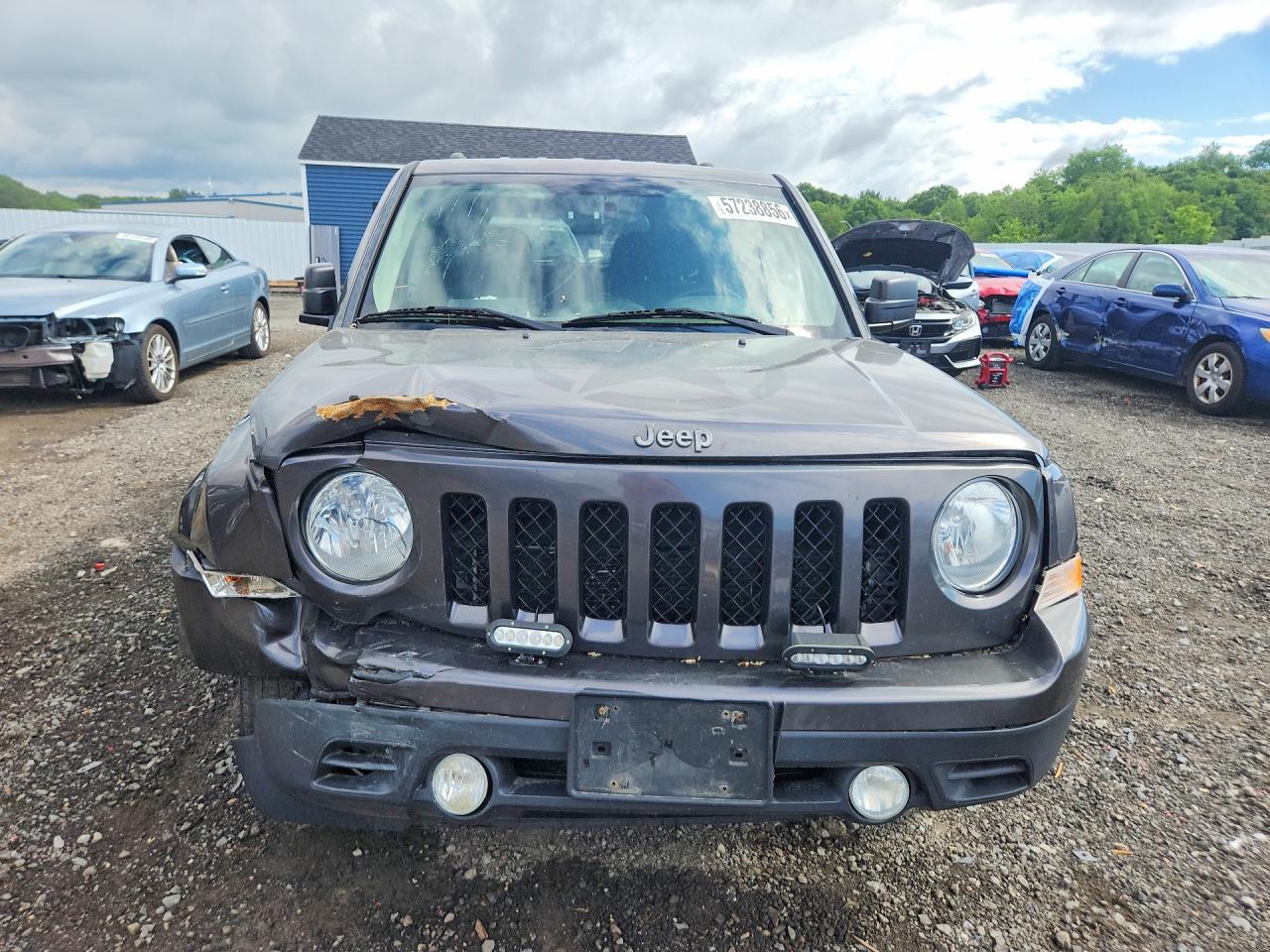 2015 Jeep Patriot Sport Gray vin: 1C4NJRBB6FD197442