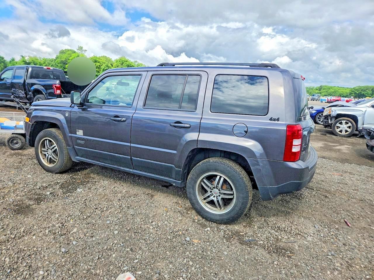 2015 Jeep Patriot Sport Gray vin: 1C4NJRBB6FD197442