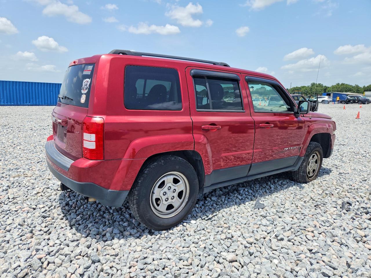 2015 Jeep Patriot Sport Burgundy vin: 1C4NJRBB6FD257008