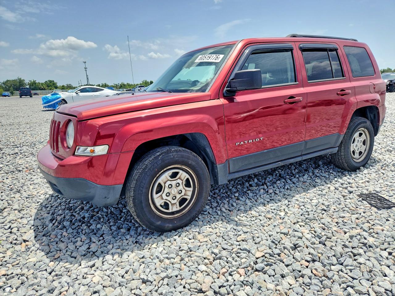 2015 Jeep Patriot Sport Burgundy vin: 1C4NJRBB6FD257008