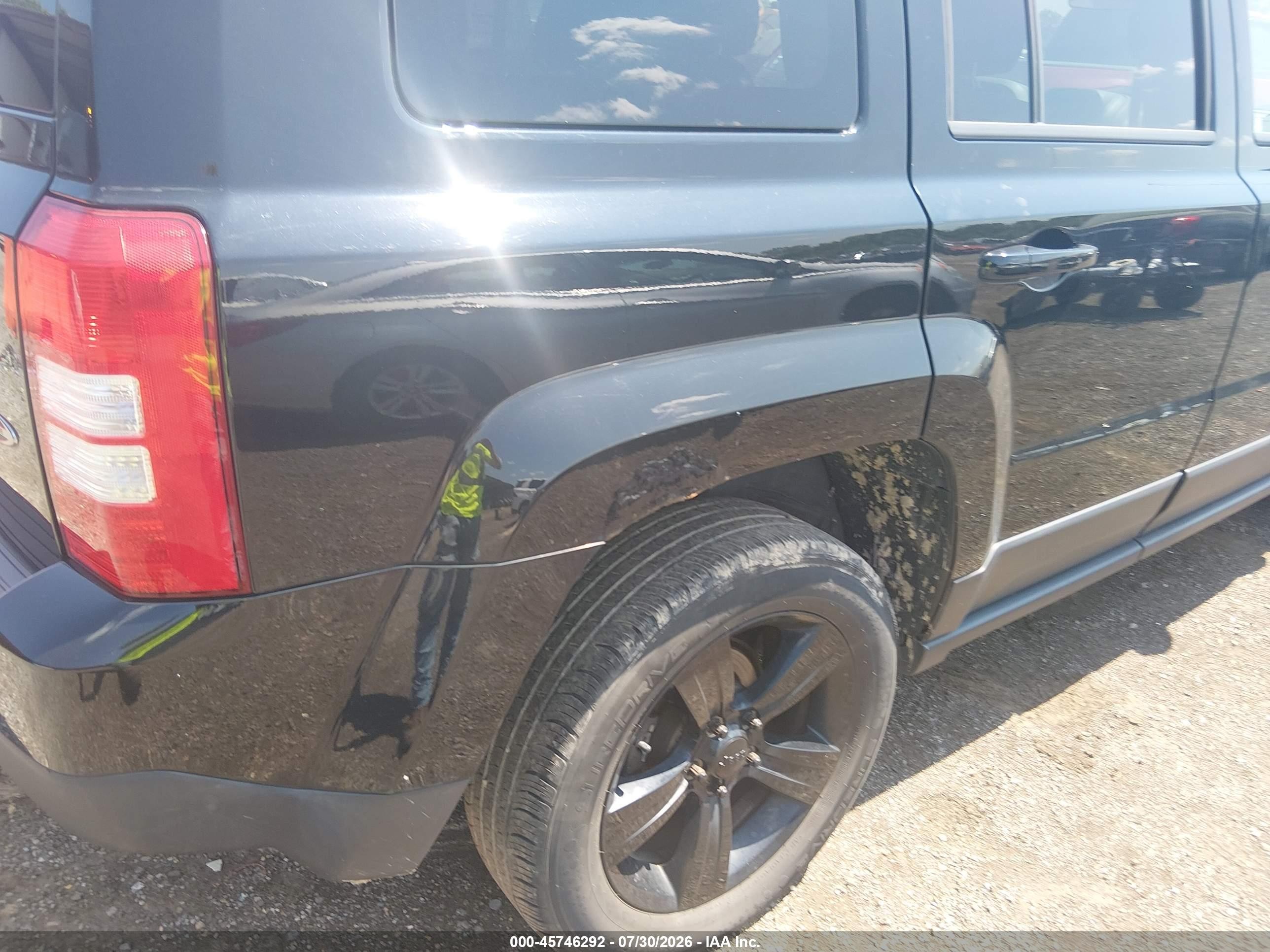 2015 Jeep Patriot Altitude Edition Black vin: 1C4NJRBB6FD258806